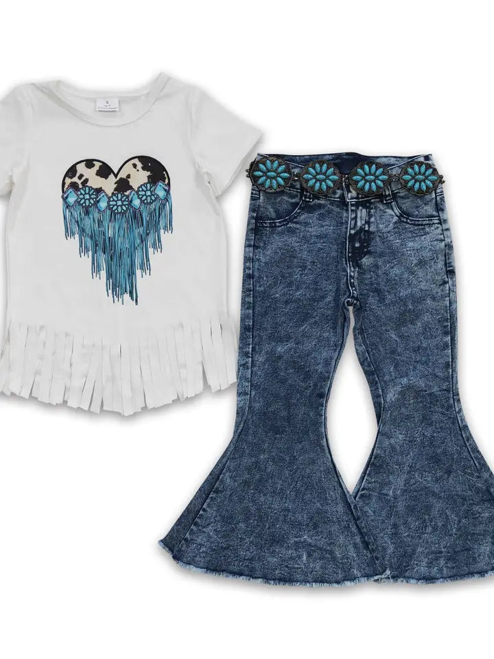 Western Heart Belt - Henderson's Western Store