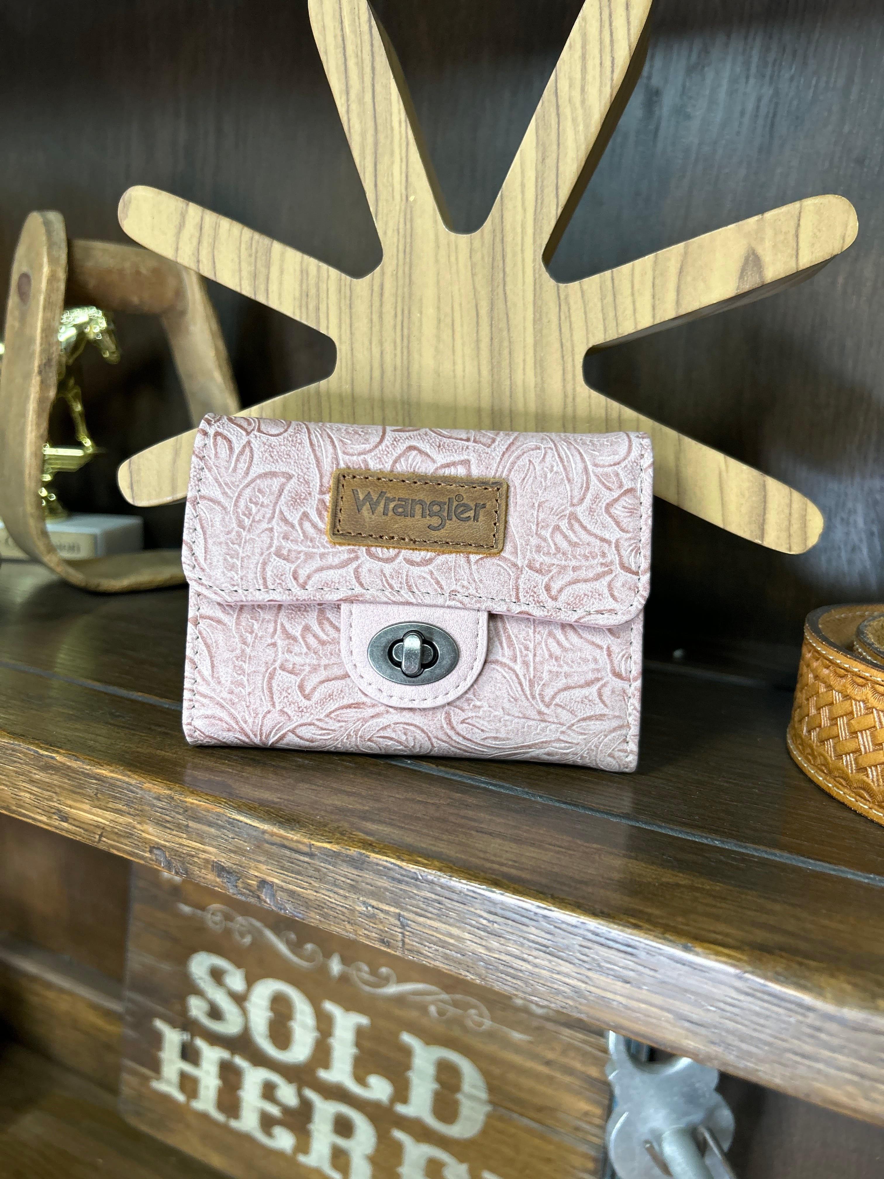 Wrangler Floral Embossed Wallet - Henderson's Western Store