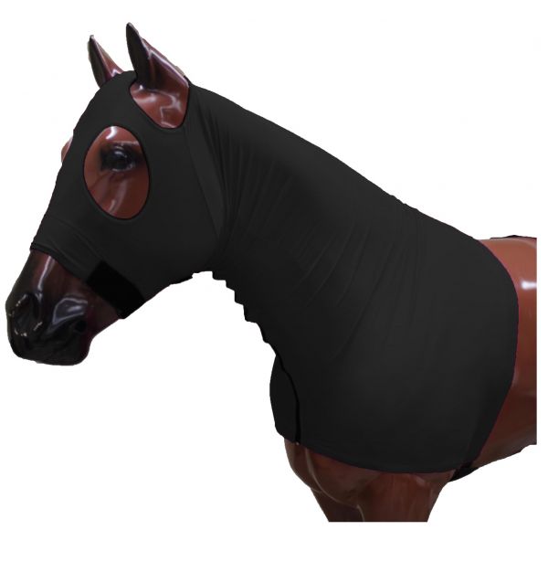 Zipper Slicker Hood ~ Black - Henderson's Western Store