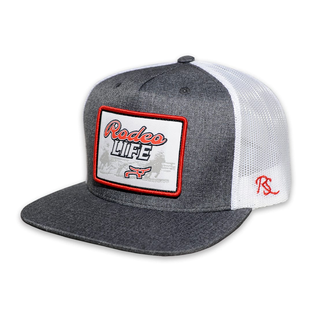 RoreSmart Cap ~ Rodeo Life ~ Grey - Henderson's Western Store