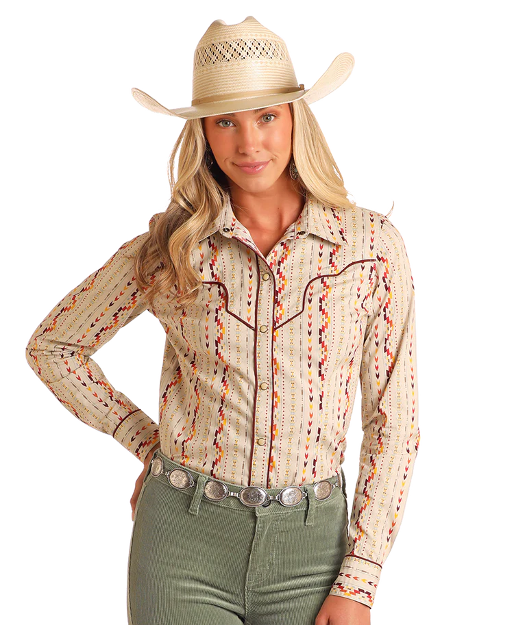 Ladies Aztec Print by Rock & Roll - Henderson's Western Store