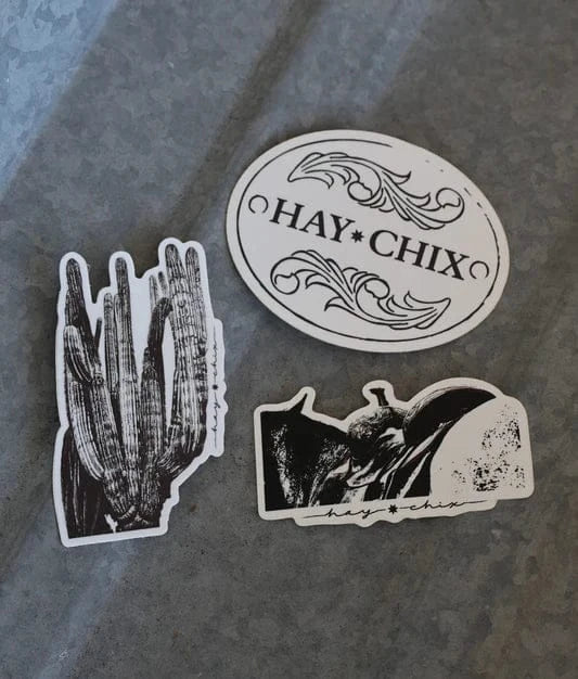 Hay Chix Stickers - Henderson's Western Store