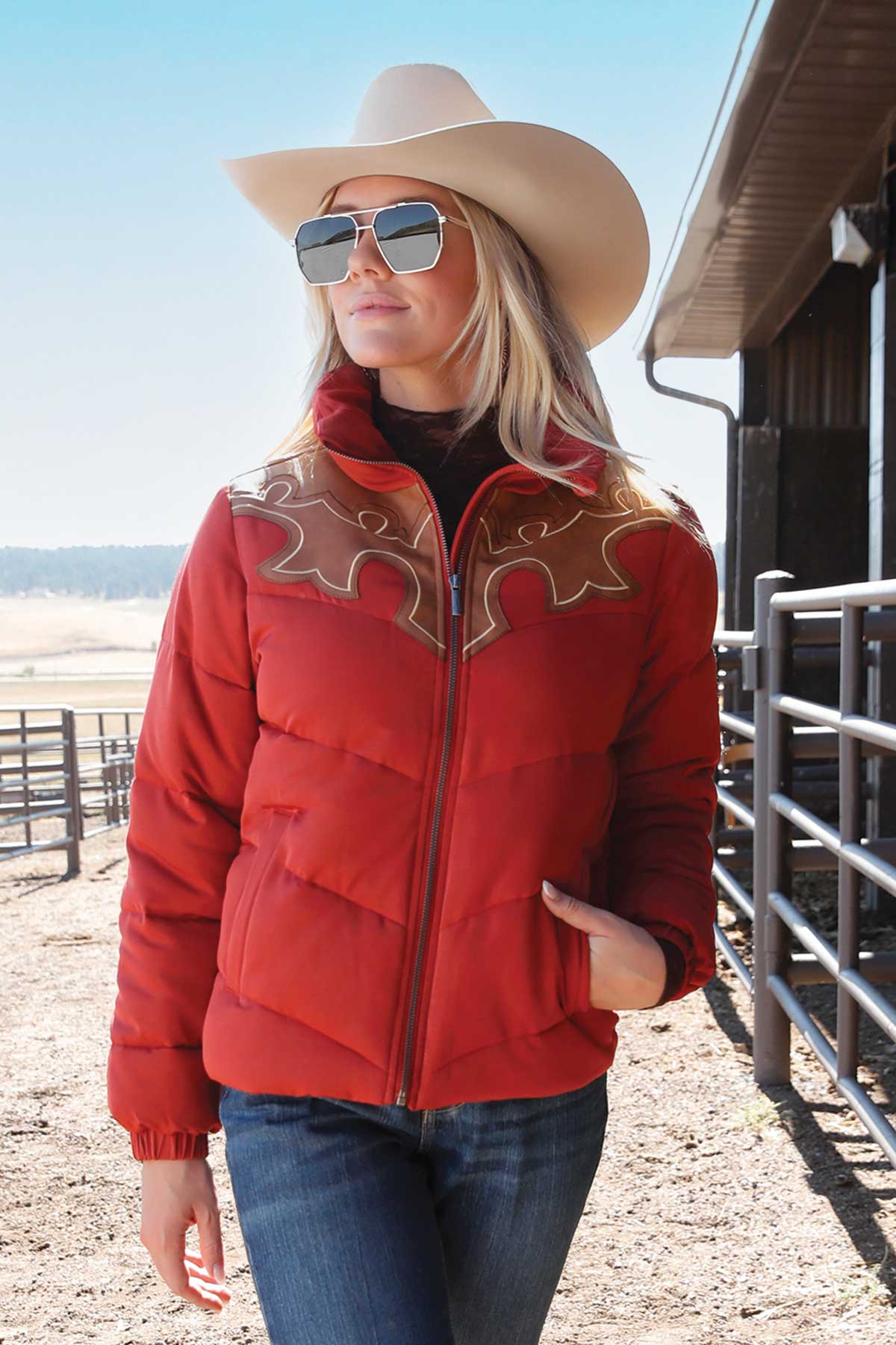 Quilted Puffer Jacket by Cruel Girl - Henderson's Western Store