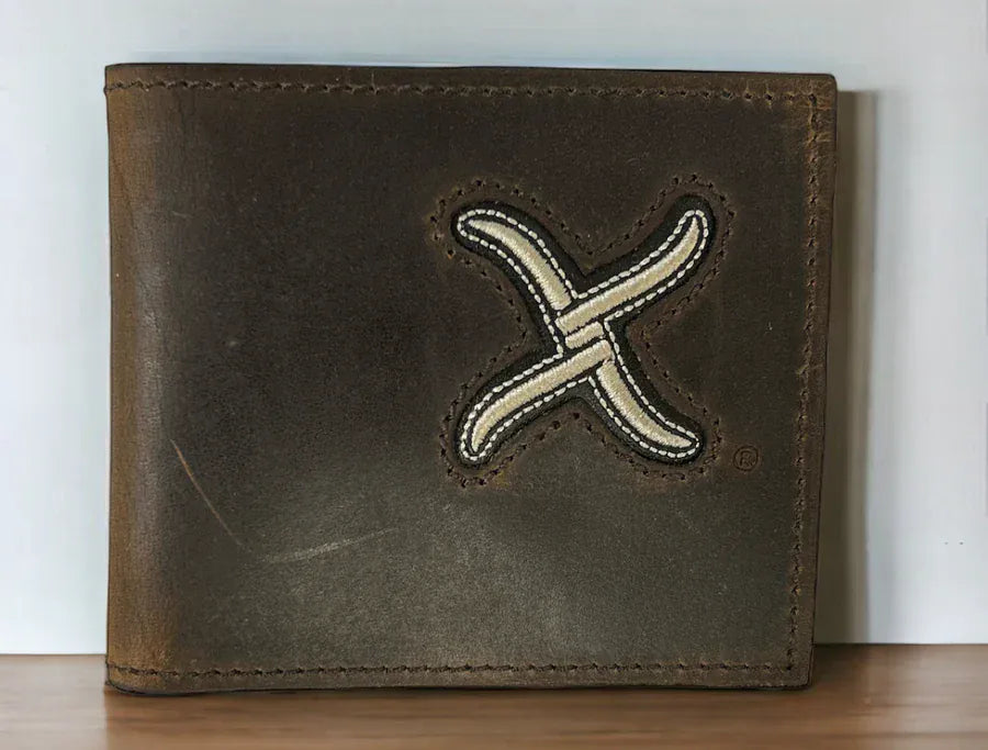 Twisted X Bifold Wallet ~ White - Henderson's Western Store