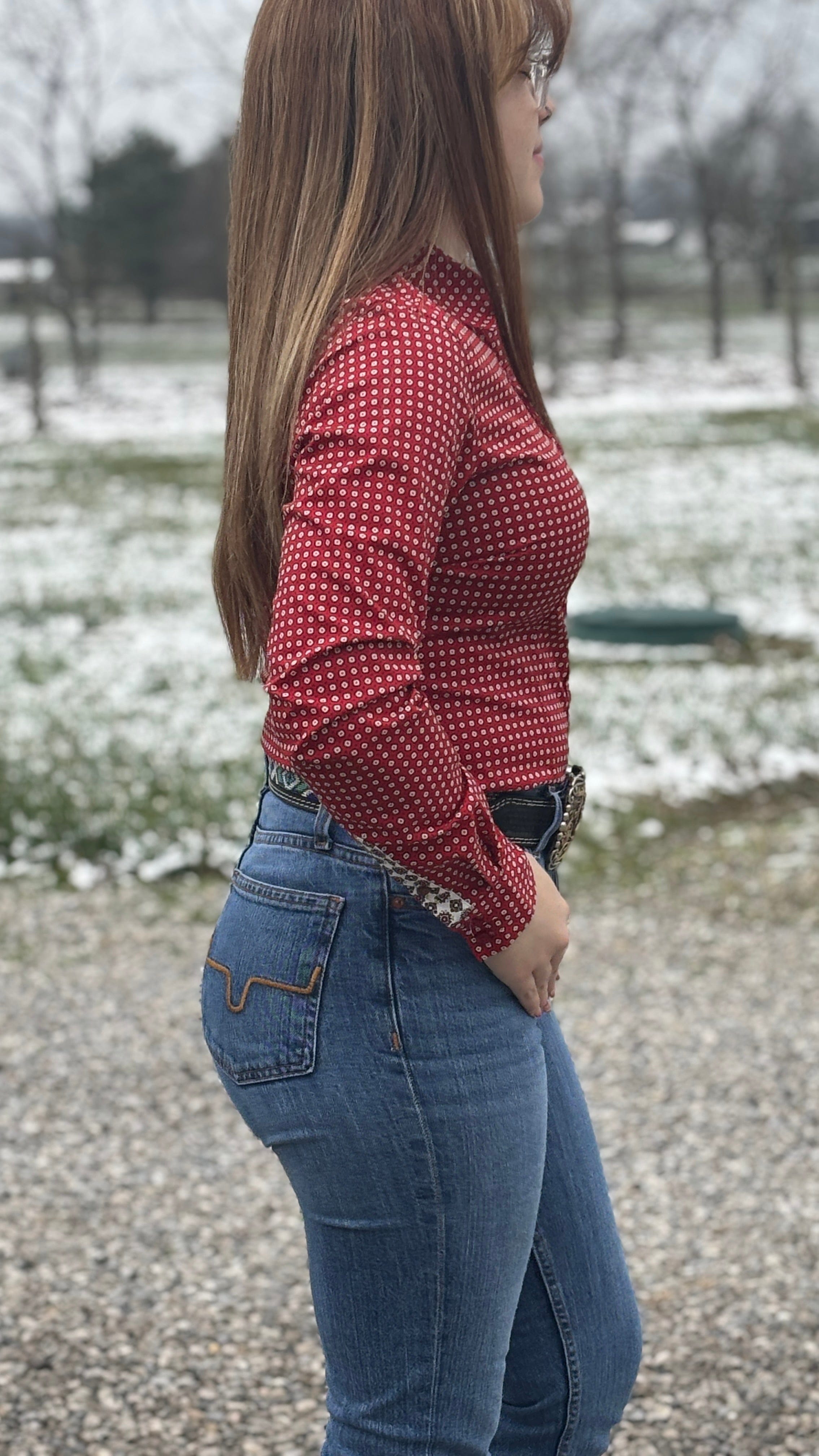 Ladies Cinch ~ Red - Henderson's Western Store