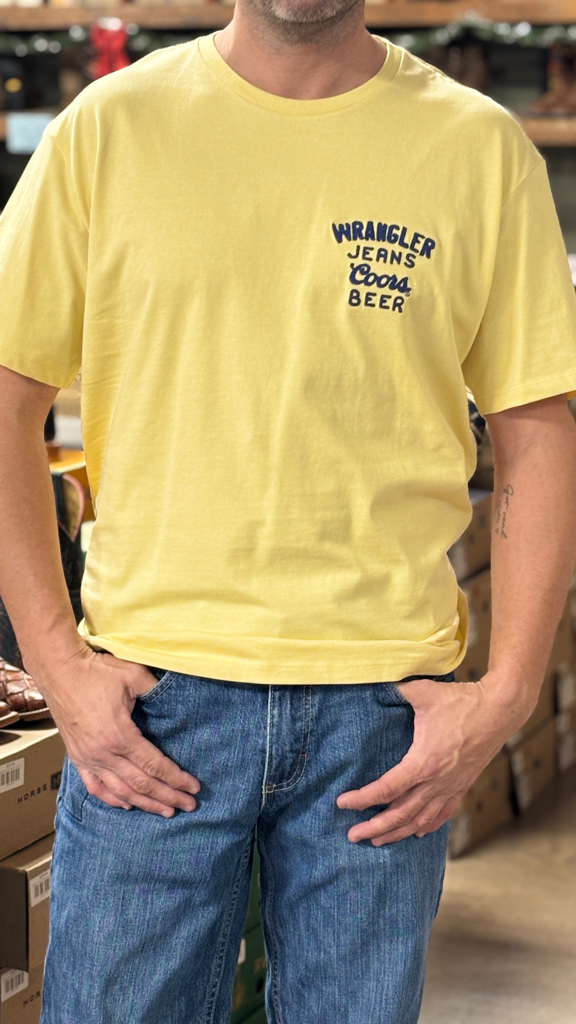 Wrangler x Coors Tee - Henderson's Western Store