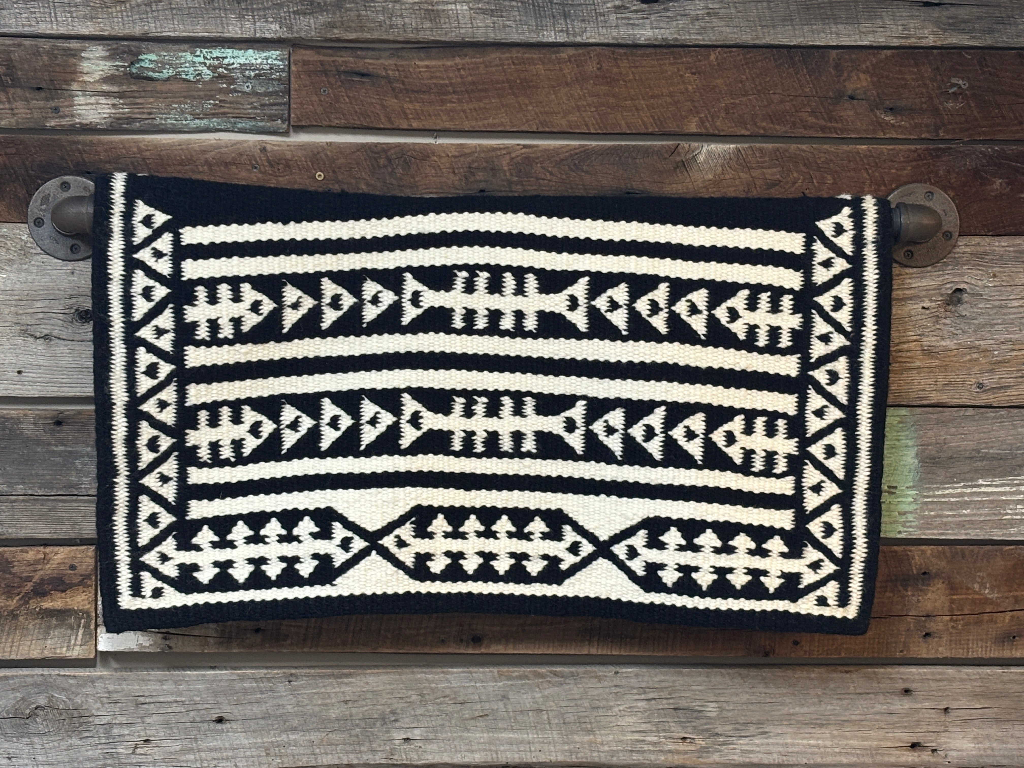 Good Medicine Blanket ~ Slings & Arrows ~ Black - Henderson's Western Store