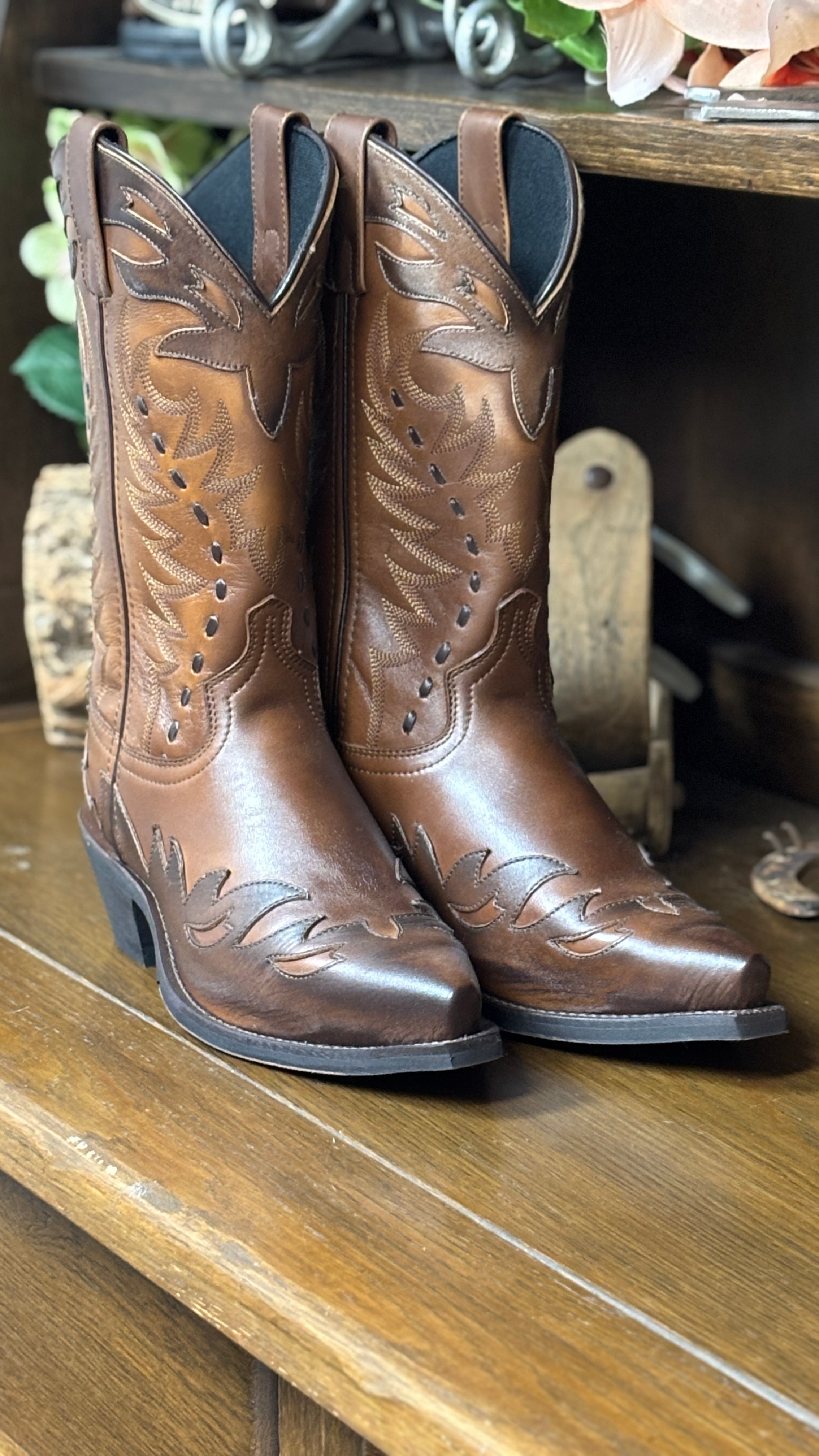 Gentry Leather Boots by Laredo - Henderson's Western Store