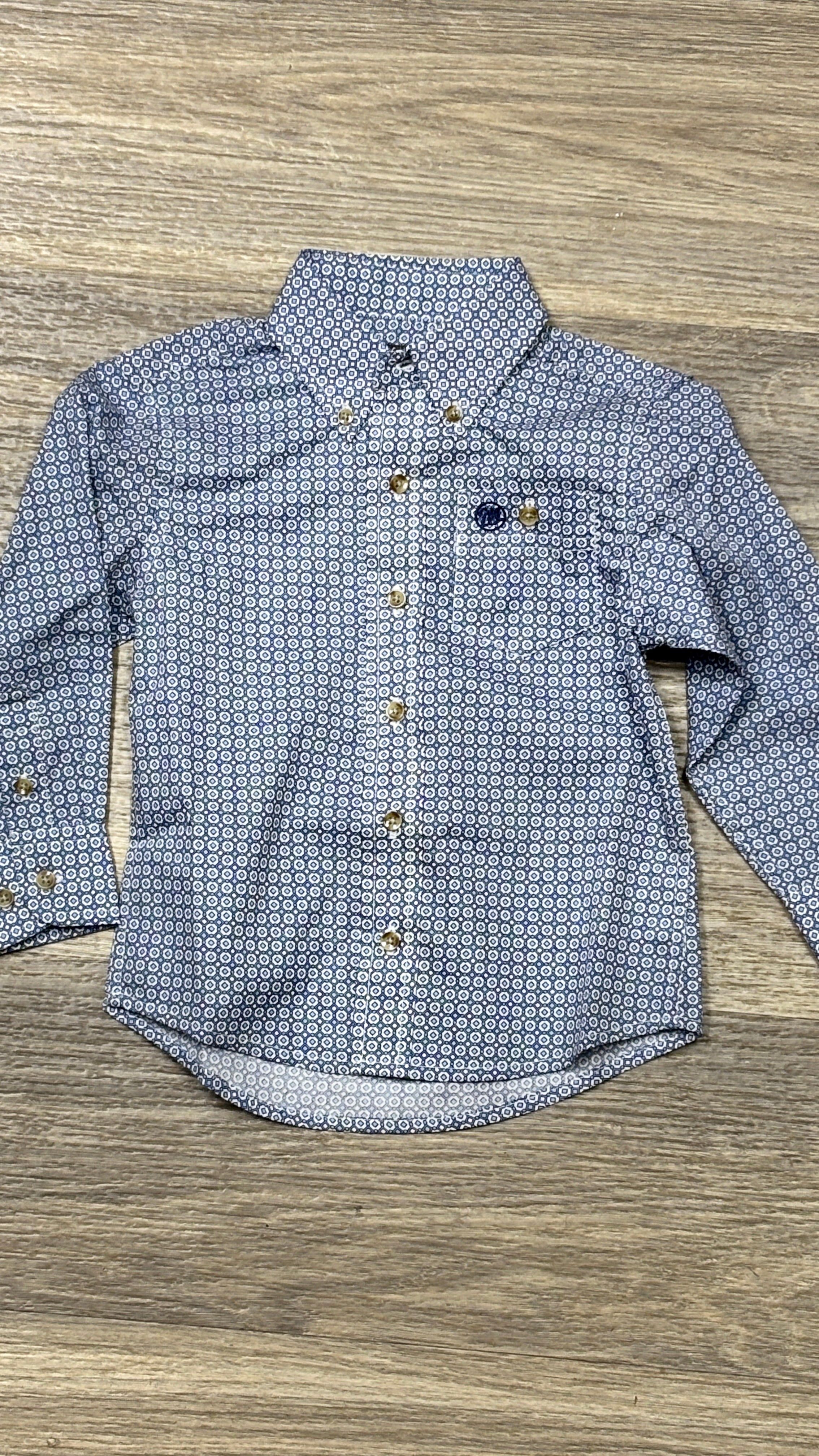 Boy's Classic Button-Down by Wrangler - Henderson's Western Store