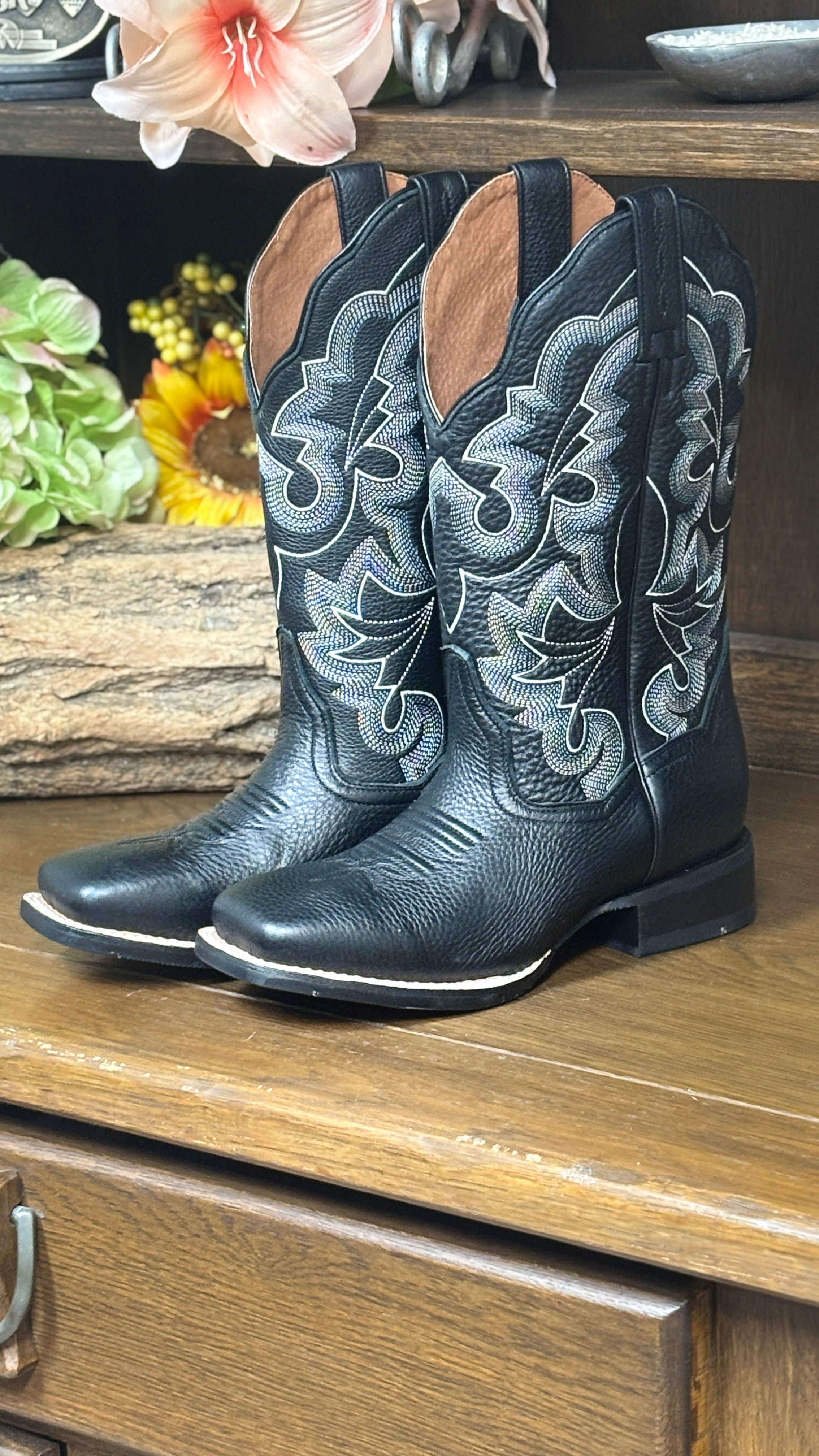 Lizzie Leather Boots by Dan Post - Henderson's Western Store