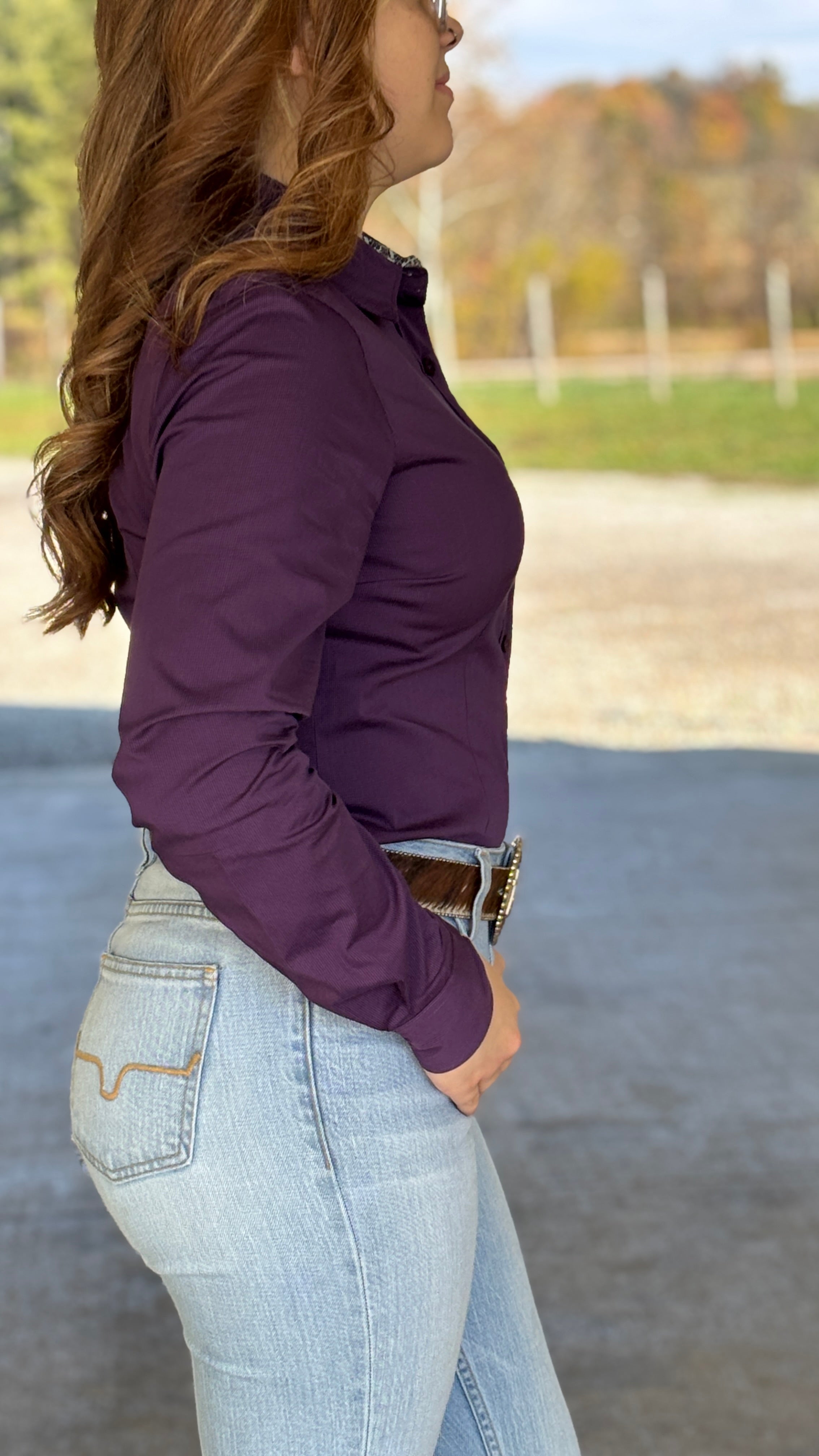 Ladies Cinch ~ Purple - Henderson's Western Store