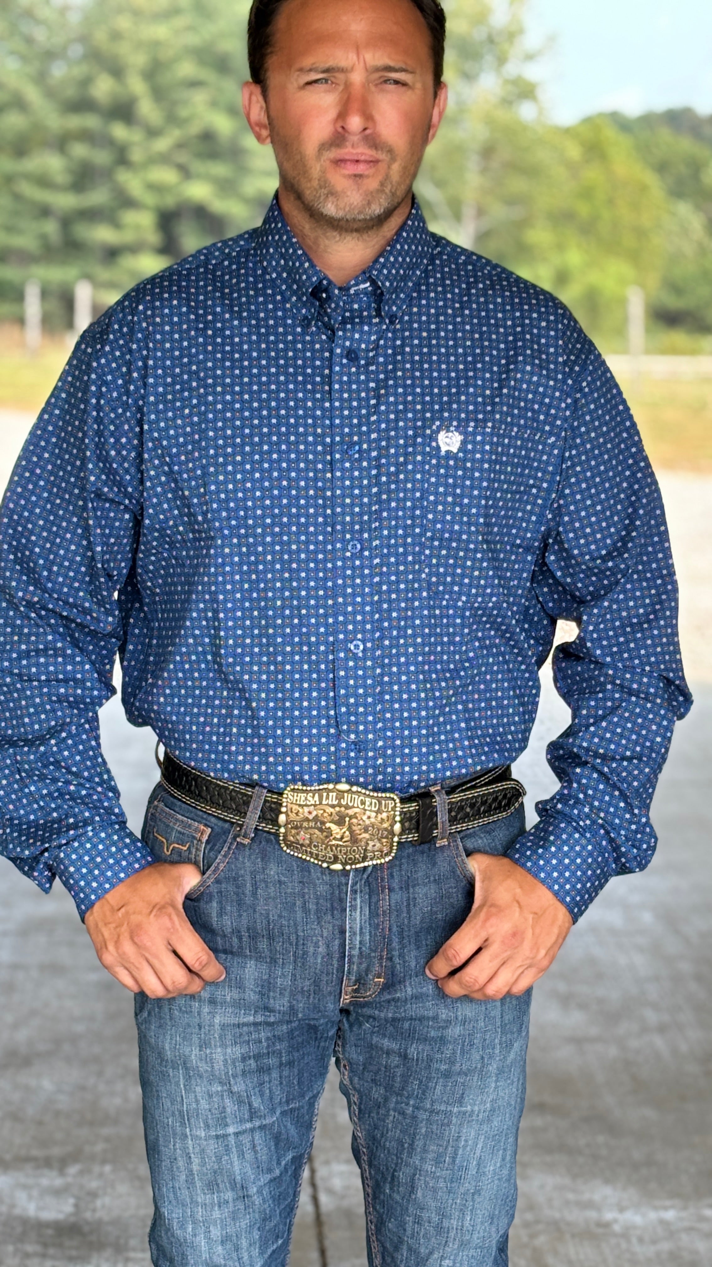 Cinch Plain Weave ~ Royal - Henderson's Western Store