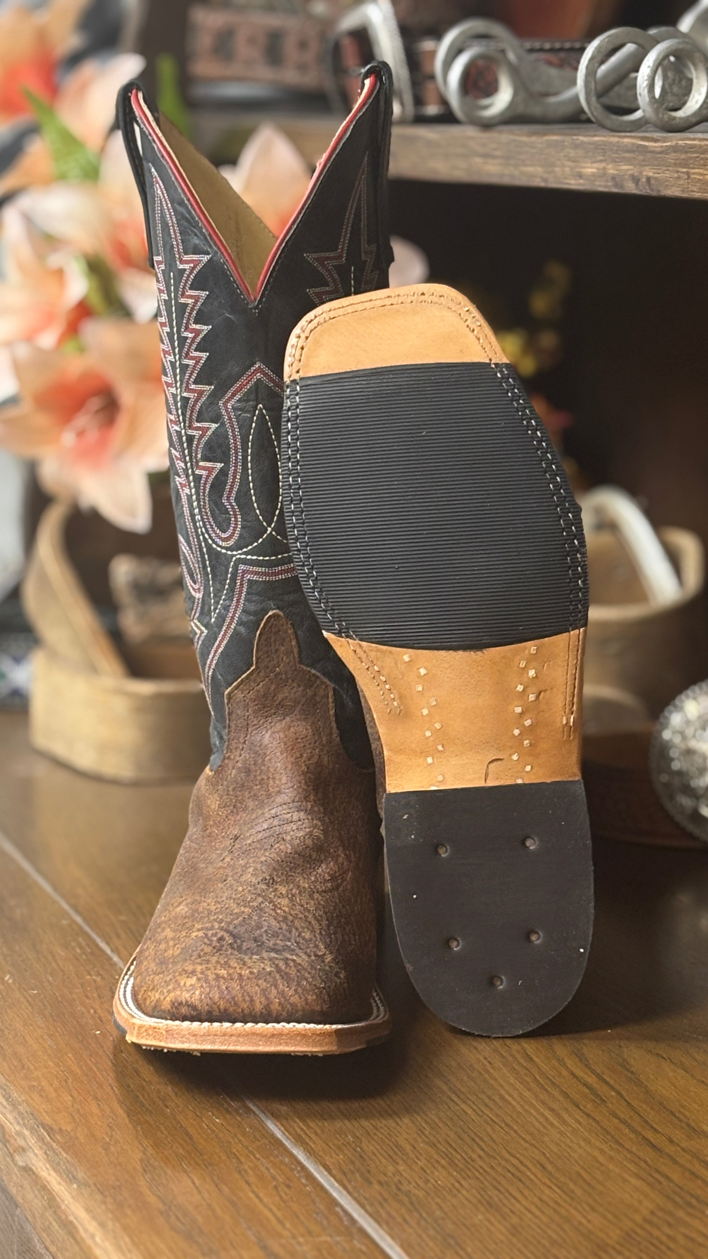 Havana Boar Anderson Bean Boots - Henderson's Western Store