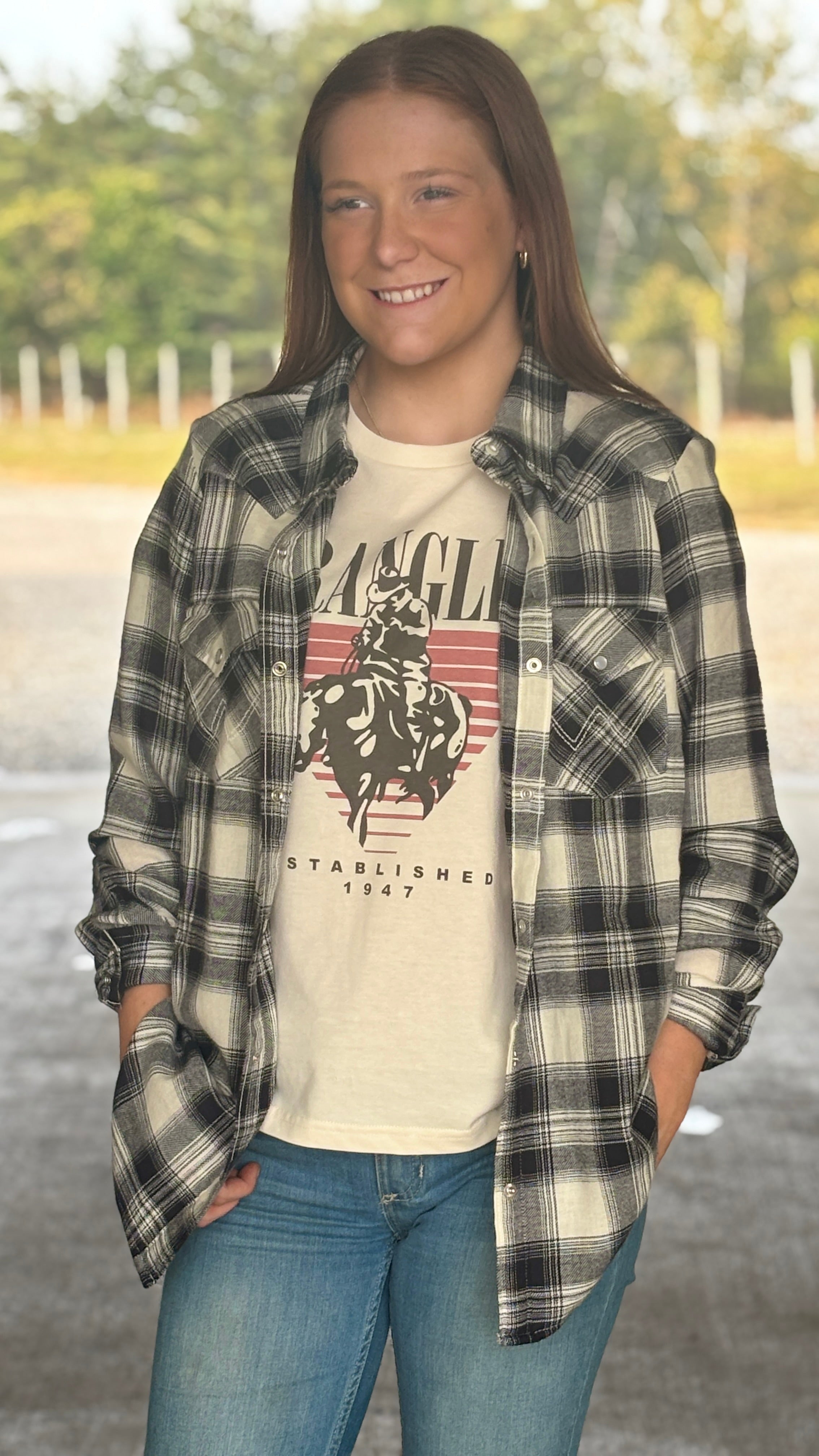 Essential Flannel Plaid by Wrangler - Henderson's Western Store