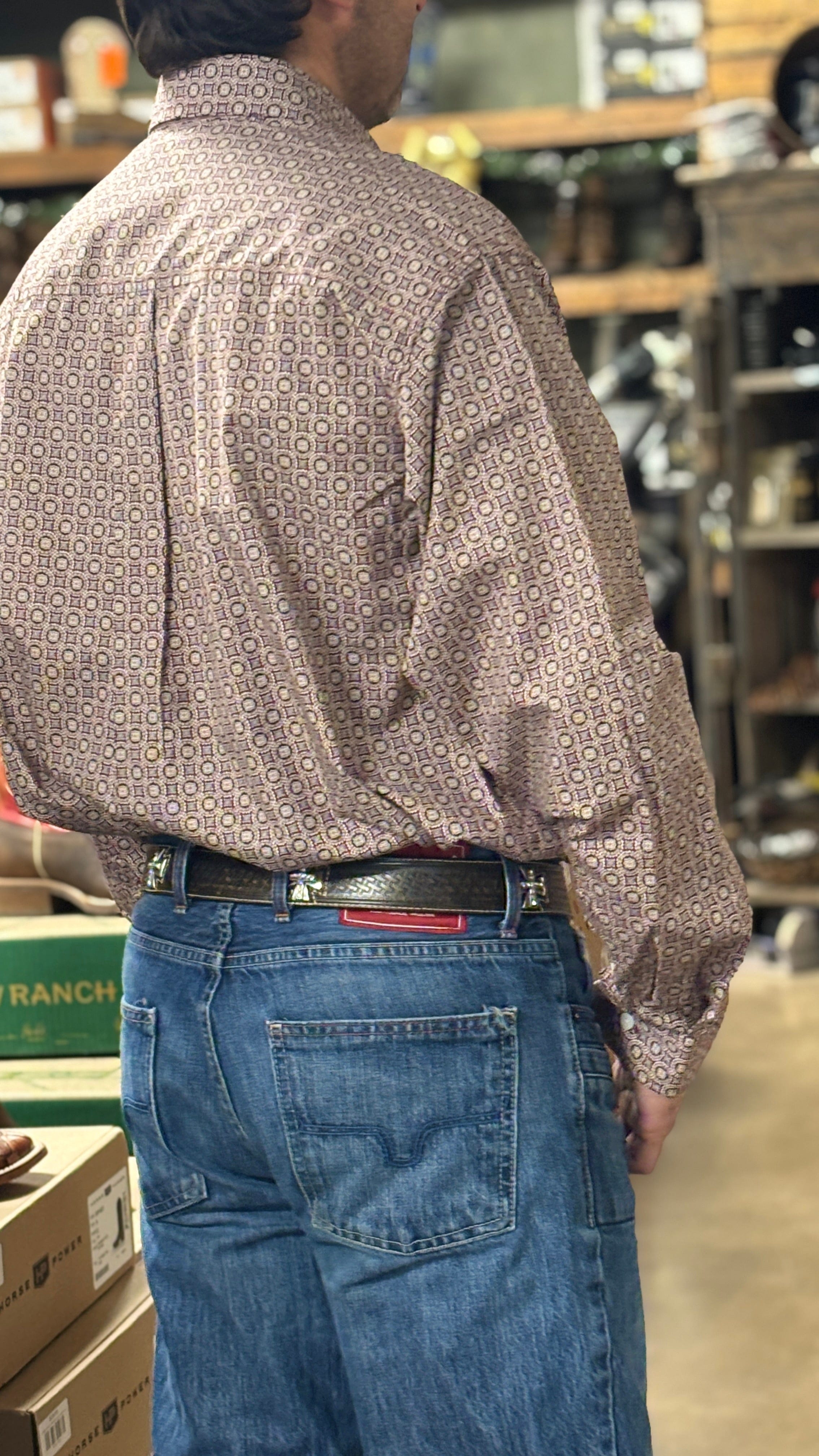 Cinch Plain Weave ~ Burgundy - Henderson's Western Store