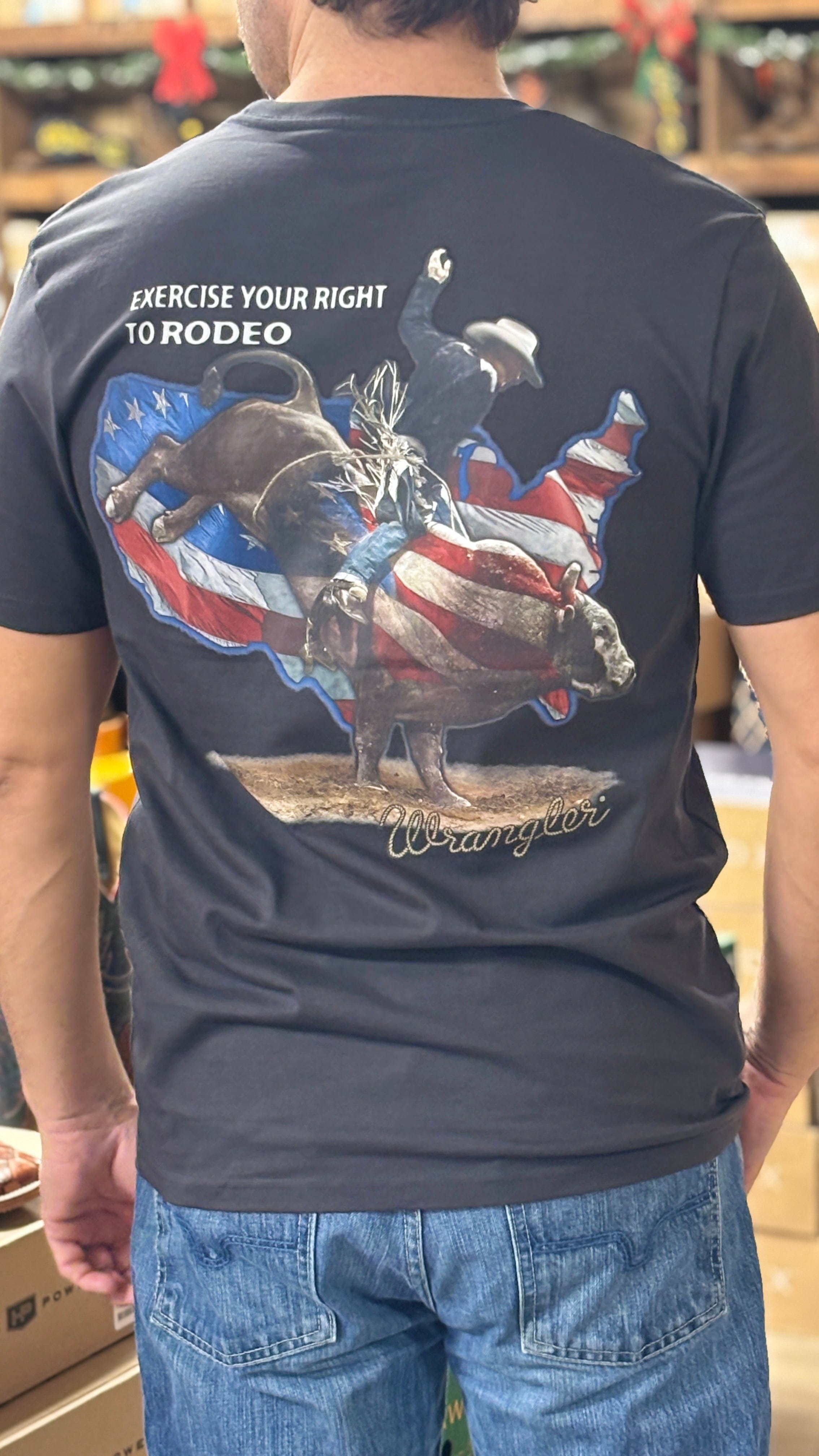 Wrangler Reissue Right To Rodeo Tee - Henderson's Western Store