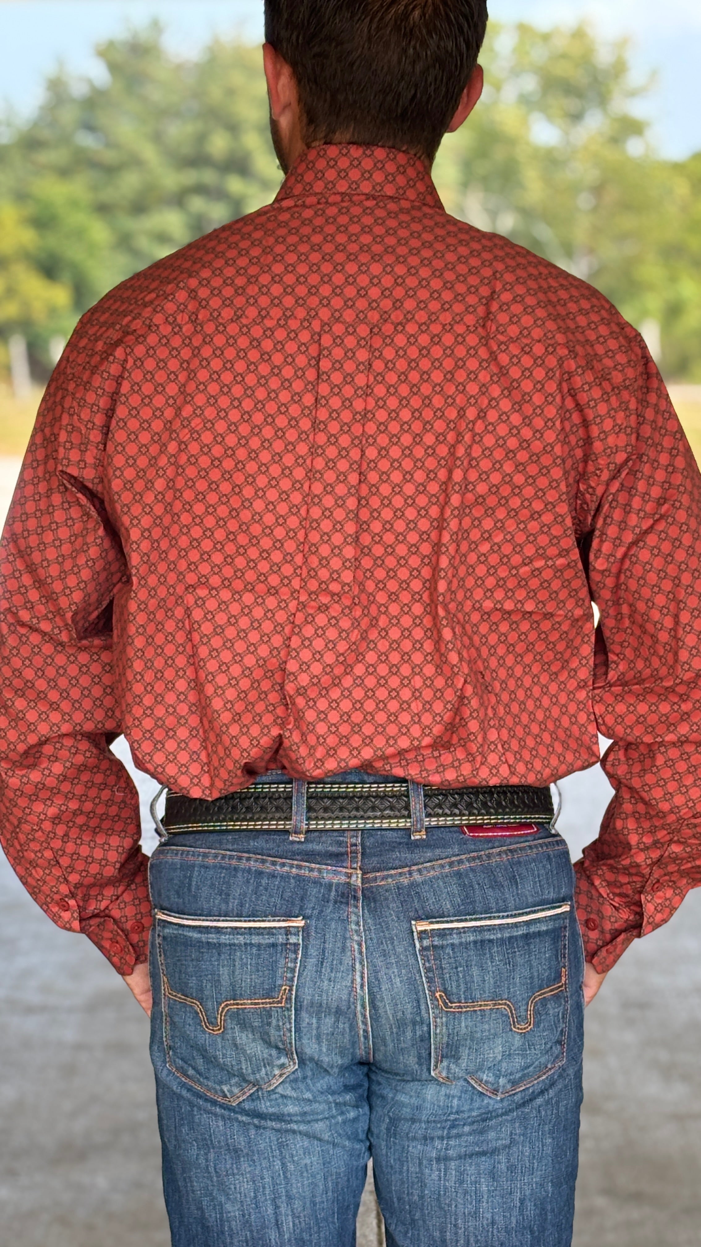 Cinch Plain Weave ~ Brick Red - Henderson's Western Store