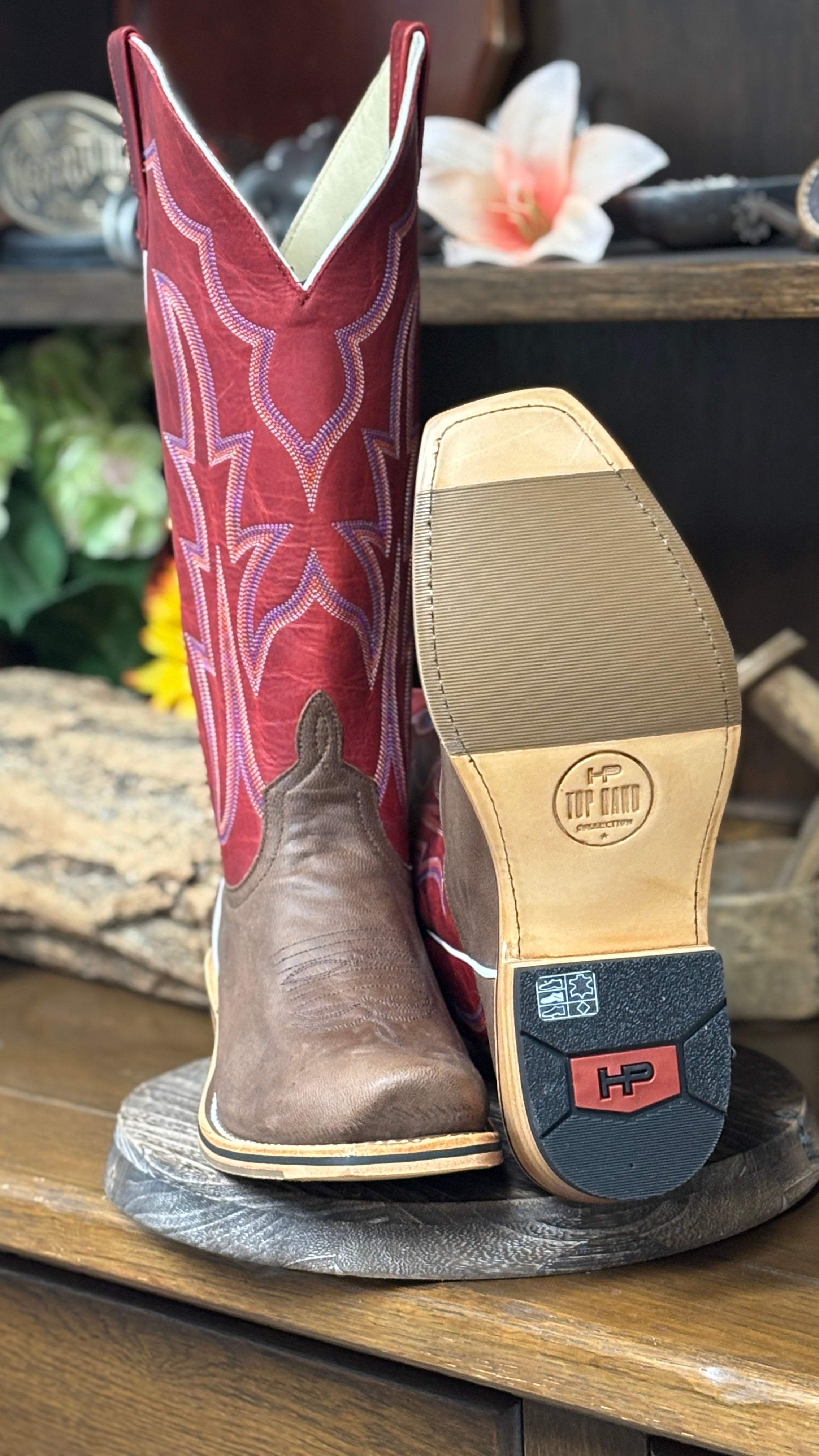 Canela Olson Boots by Horse Power - Henderson's Western Store
