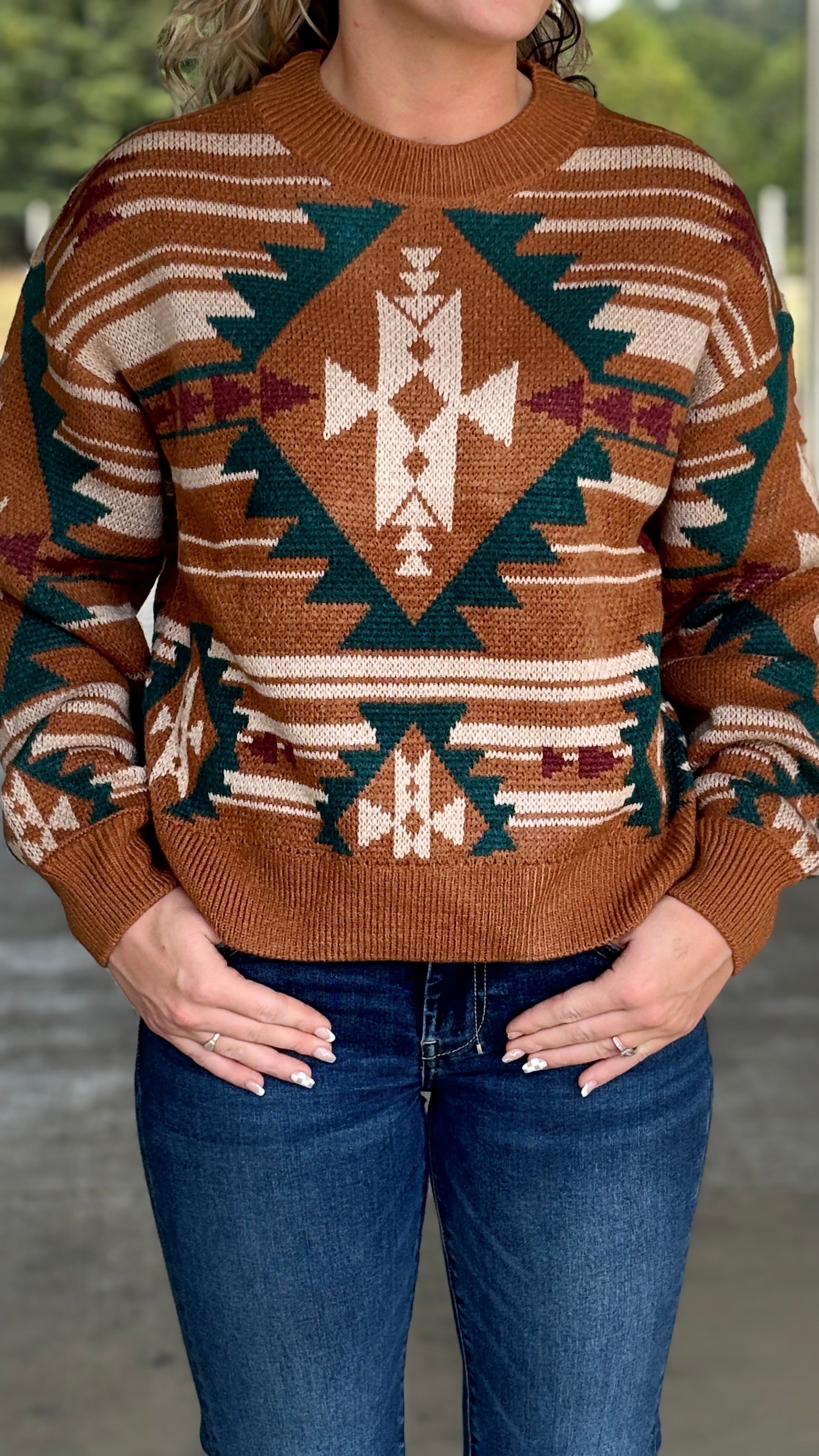 Aztec Sweater by Rock & Roll - Henderson's Western Store