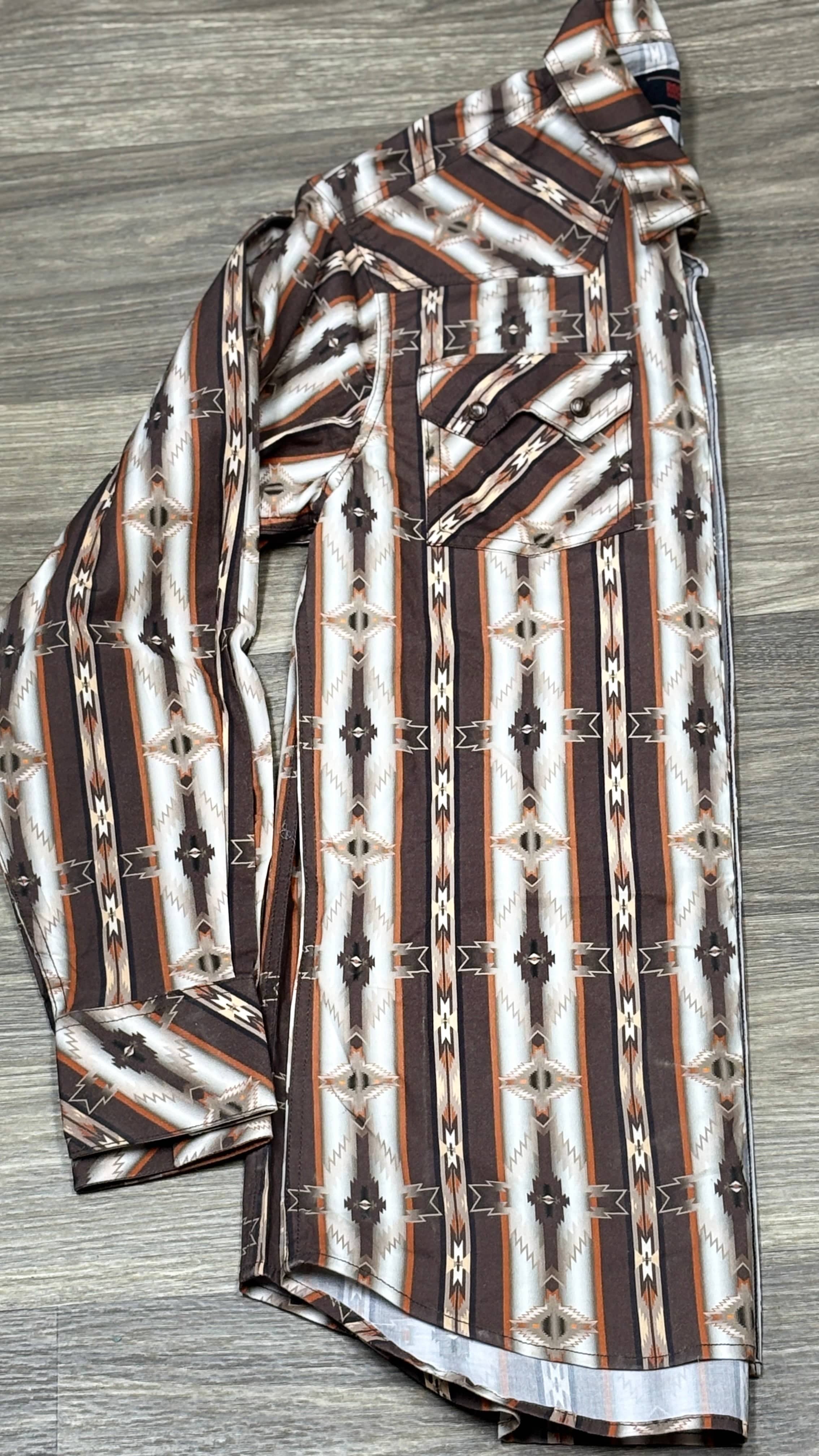 Aztec Print by Rock & Roll ~ Brown - Henderson's Western Store
