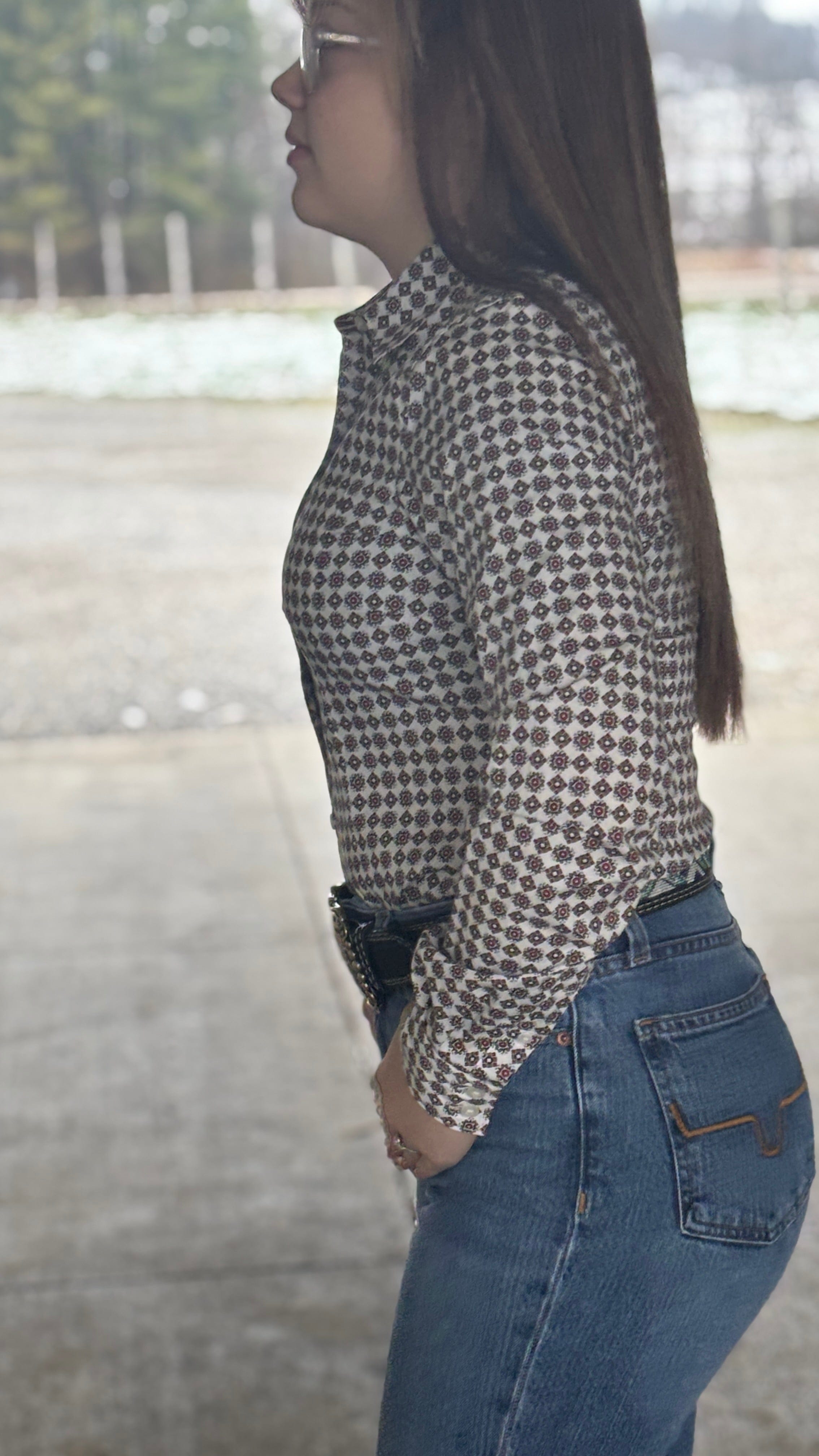 Ladies Cinch ~ White - Henderson's Western Store