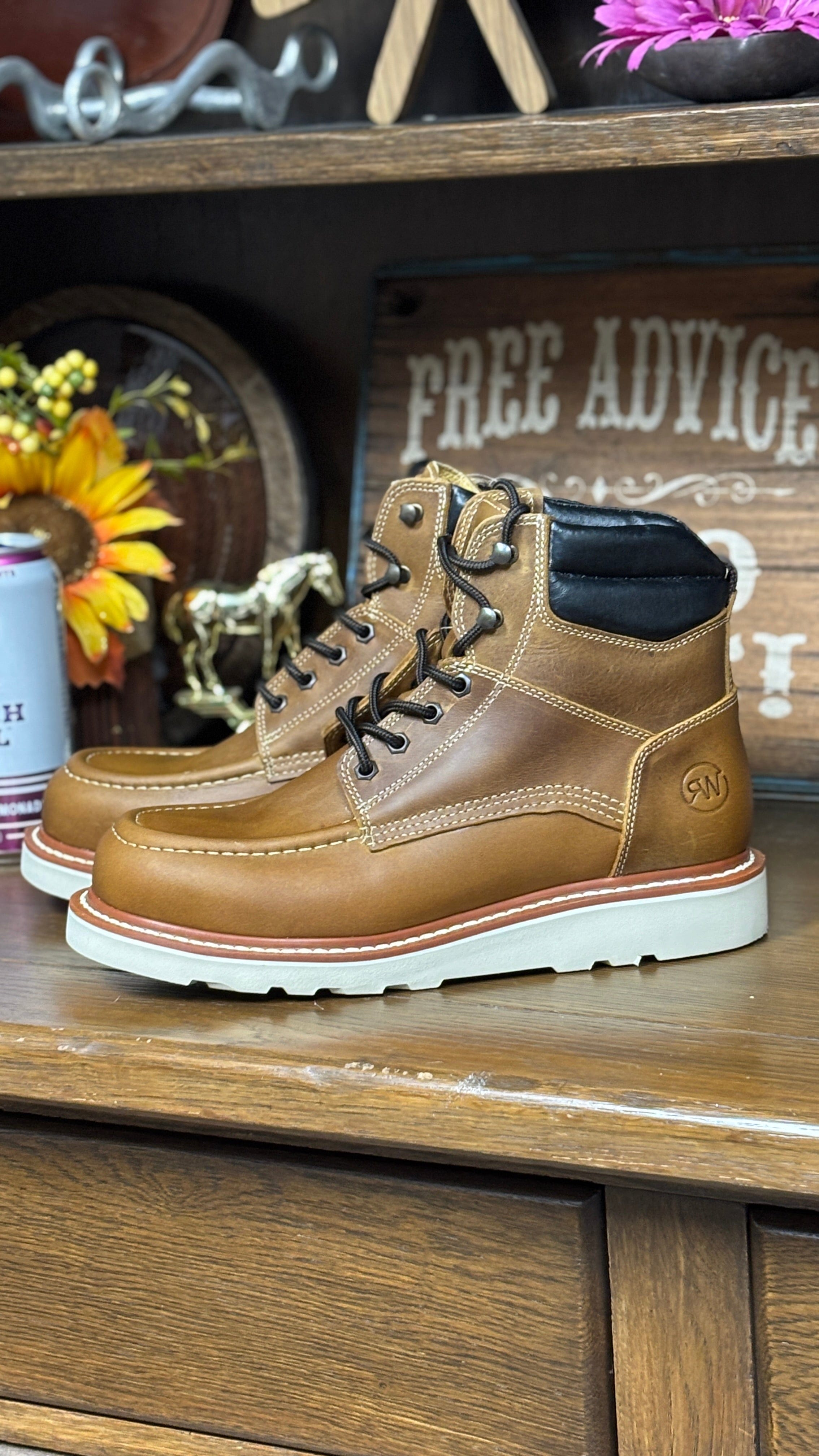 R. Watson Tan Renegade Cowhide Lacer - Henderson's Western Store