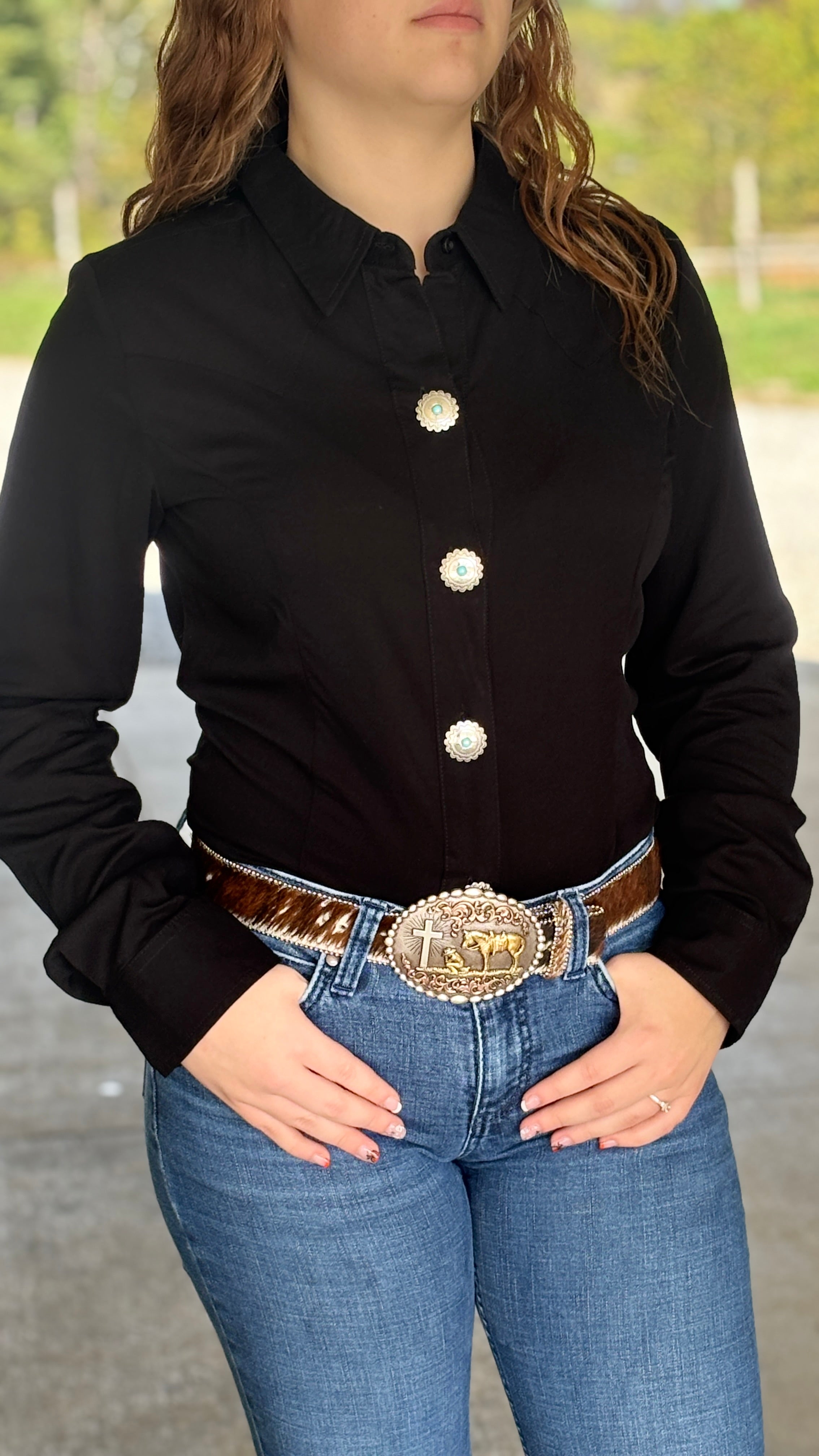 Wrangler Retro Concho Button Shirt - Henderson's Western Store