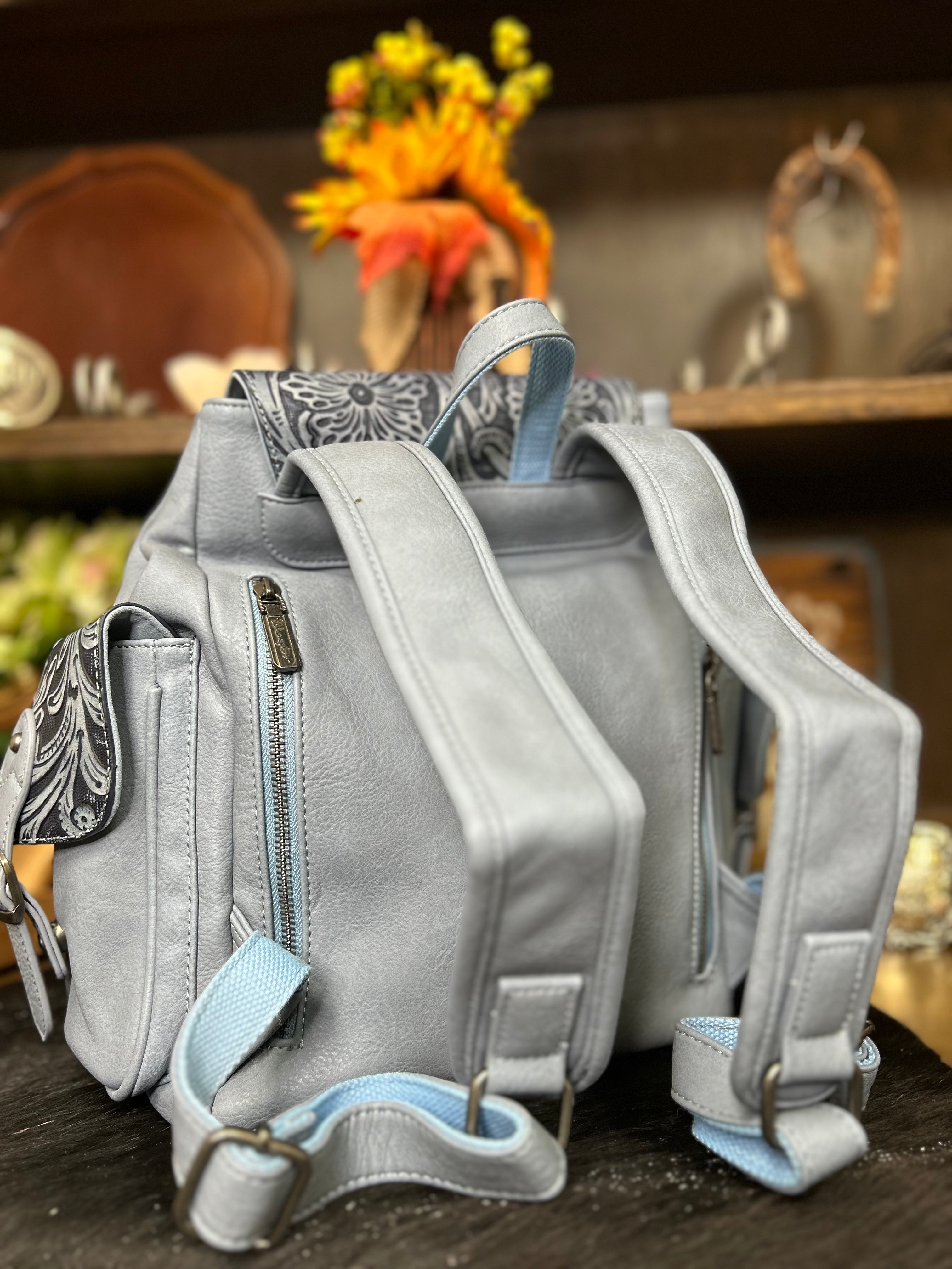 Wrangler Vintage Floral Backpack ~ Jean - Henderson's Western Store