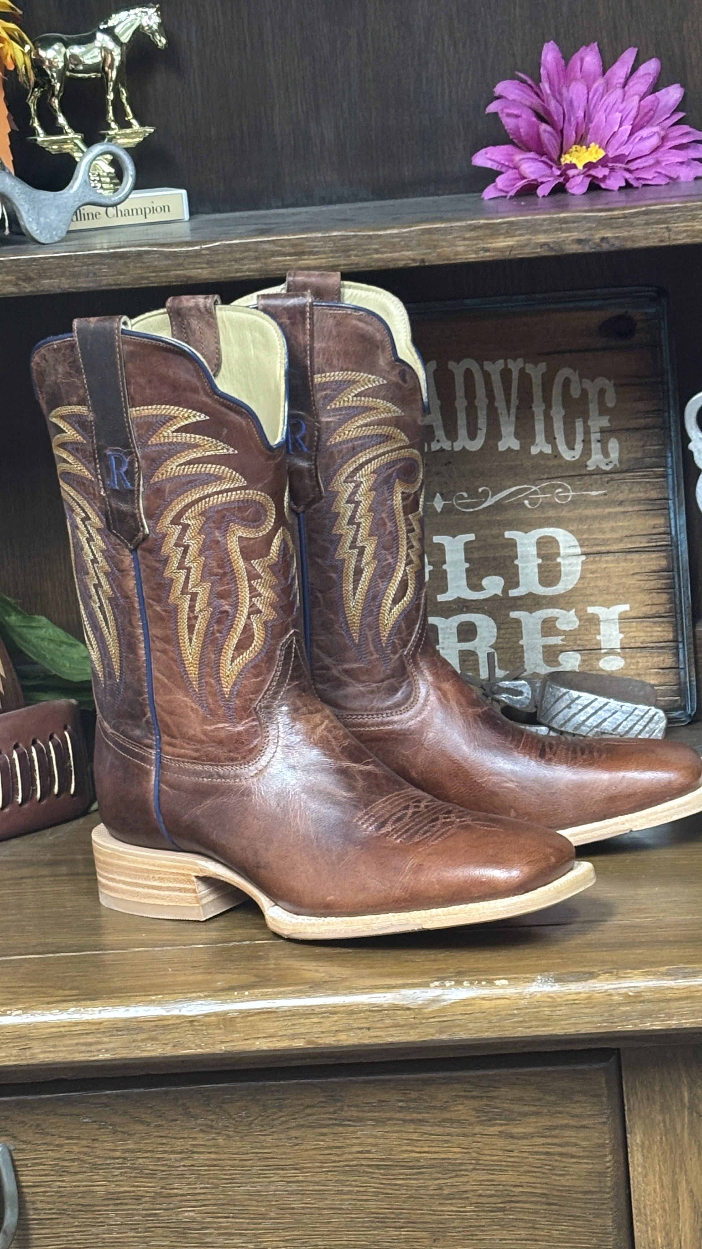 Cognac Goat by R Watson - Henderson's Western Store