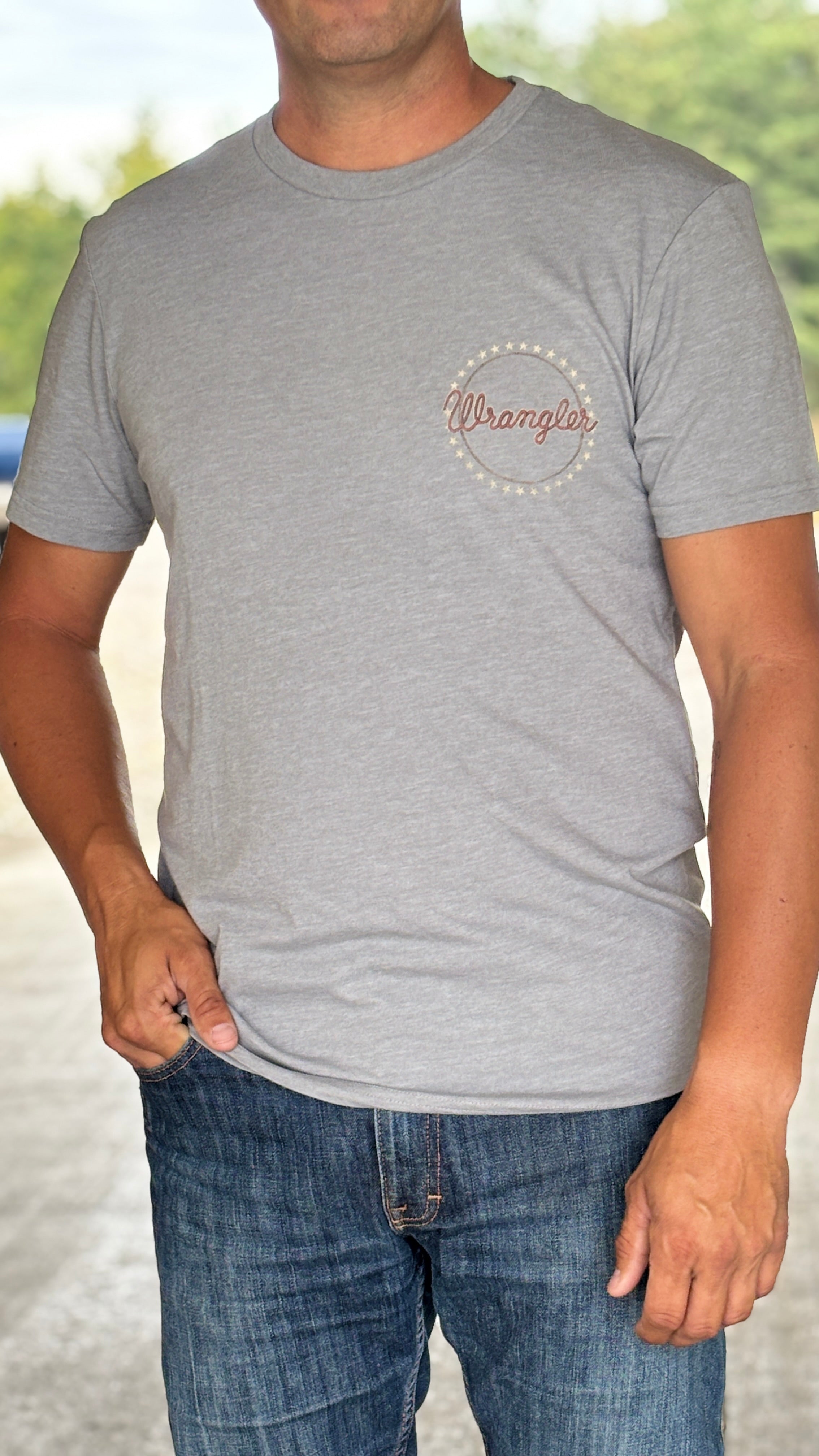 Wrangler Western Tee - Henderson's Western Store