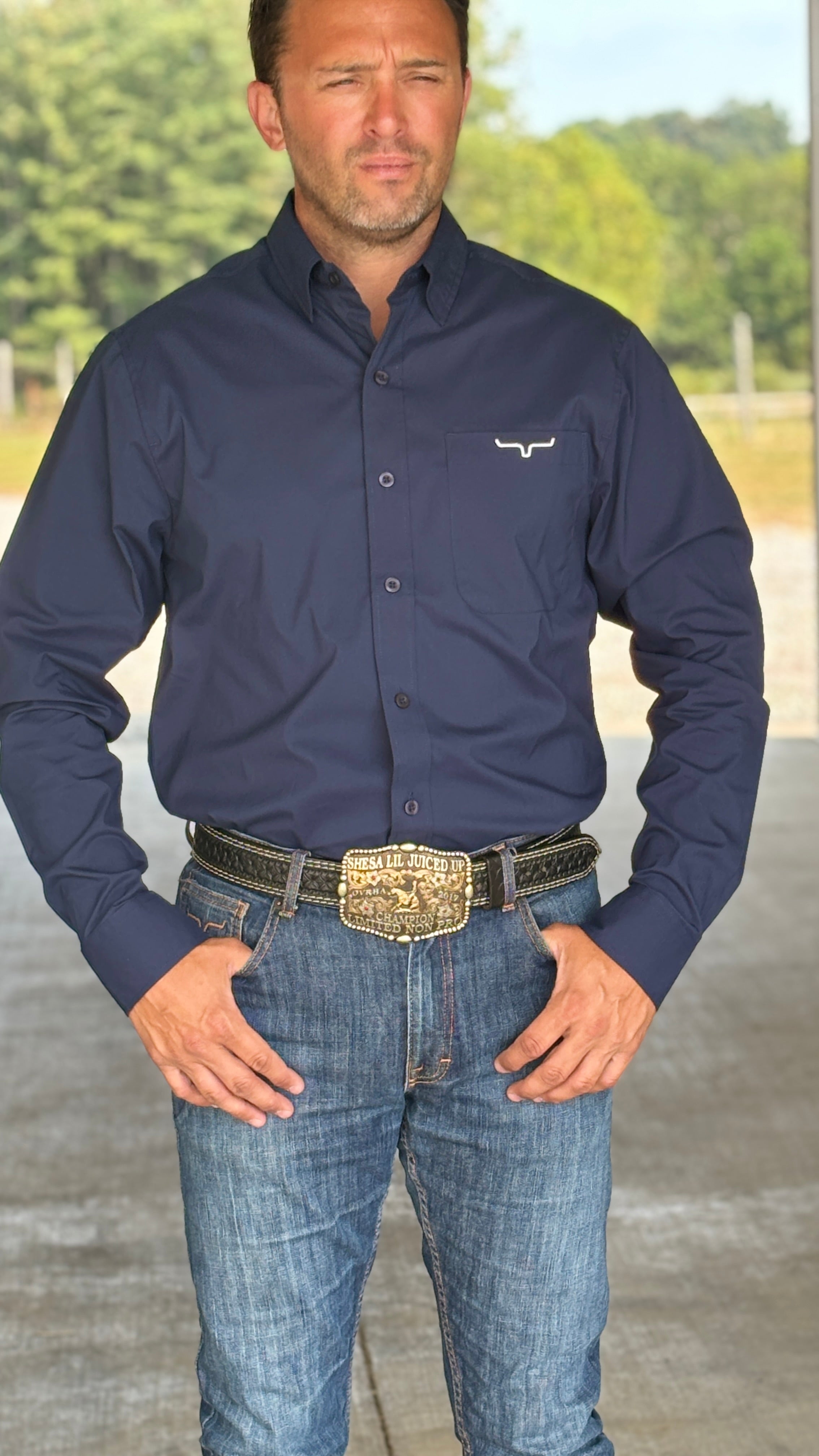 KR Team Shirt ~ Navy - Henderson's Western Store
