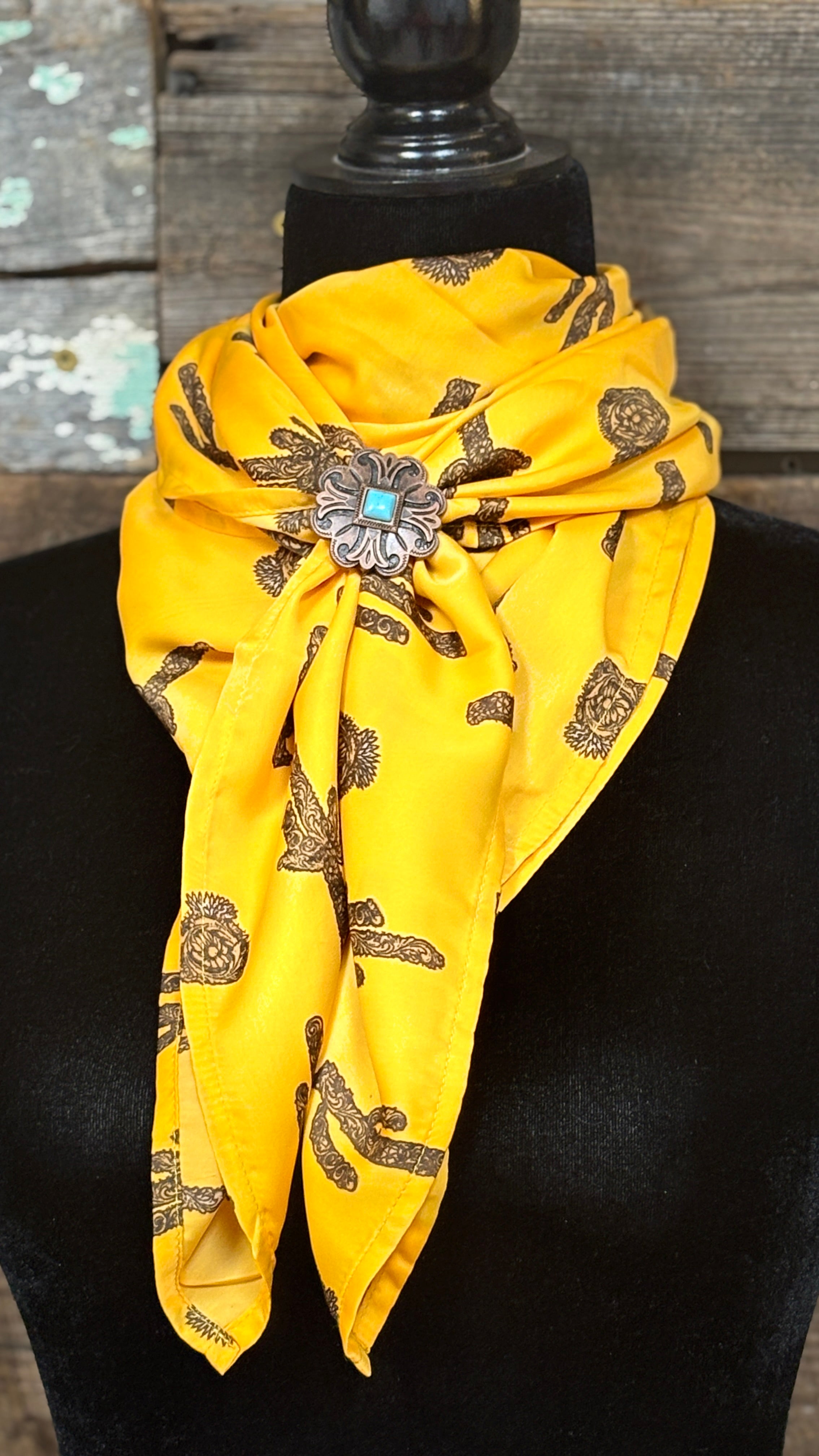 Cinch Wild Rag ~ Yellow - Henderson's Western Store