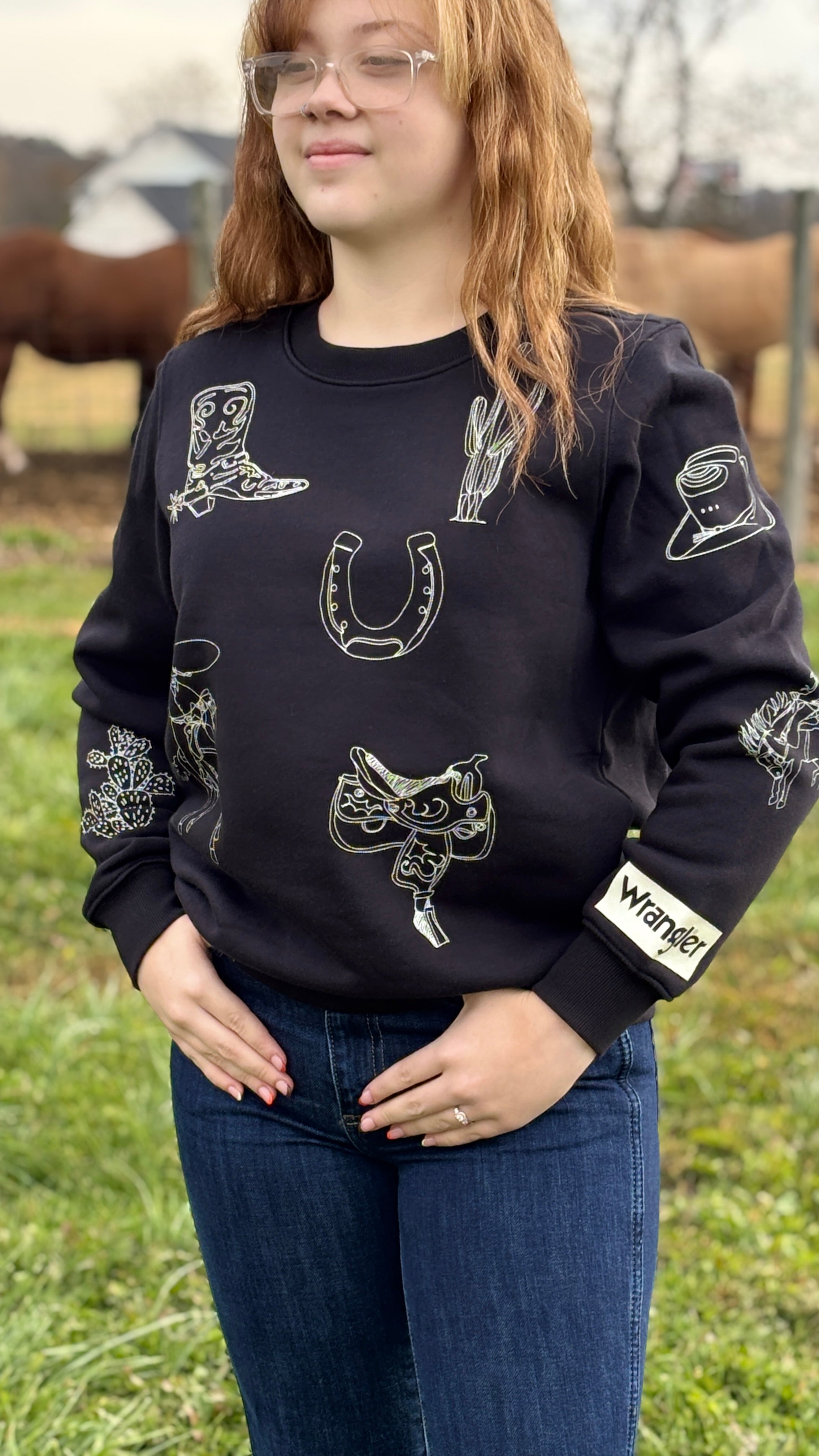 Wrangler Retro® Icons Sweatshirt - Henderson's Western Store