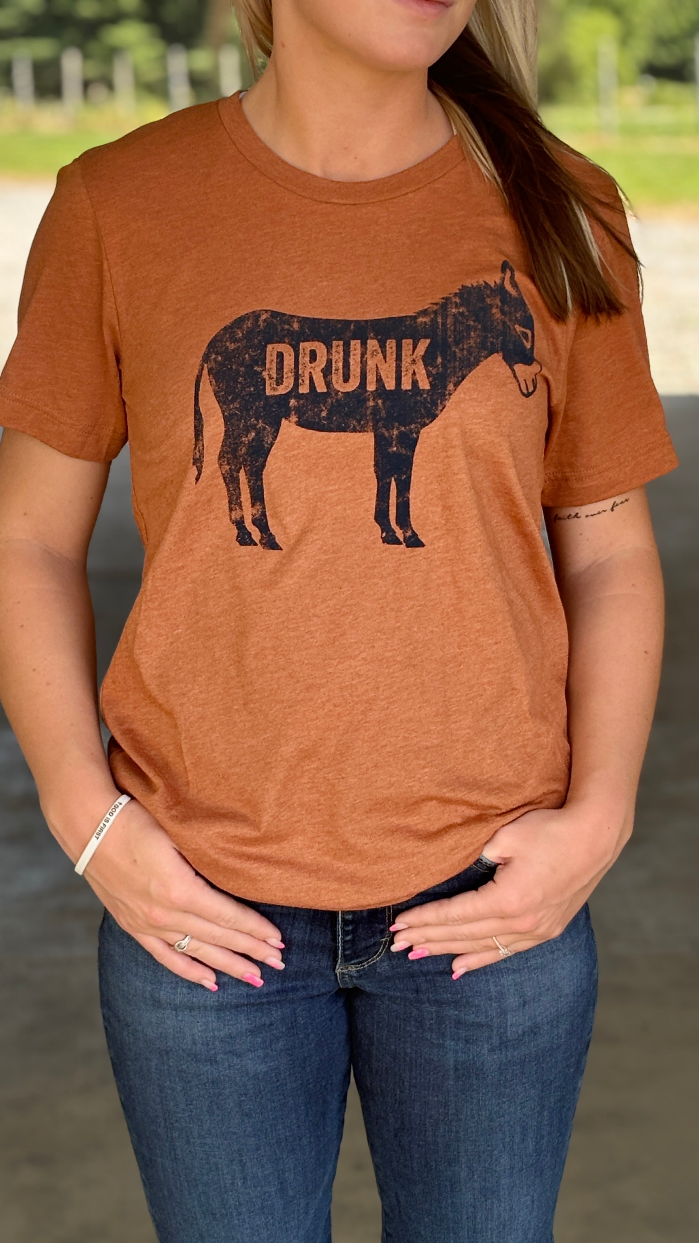 Drunk A$$ Tee - Henderson's Western Store