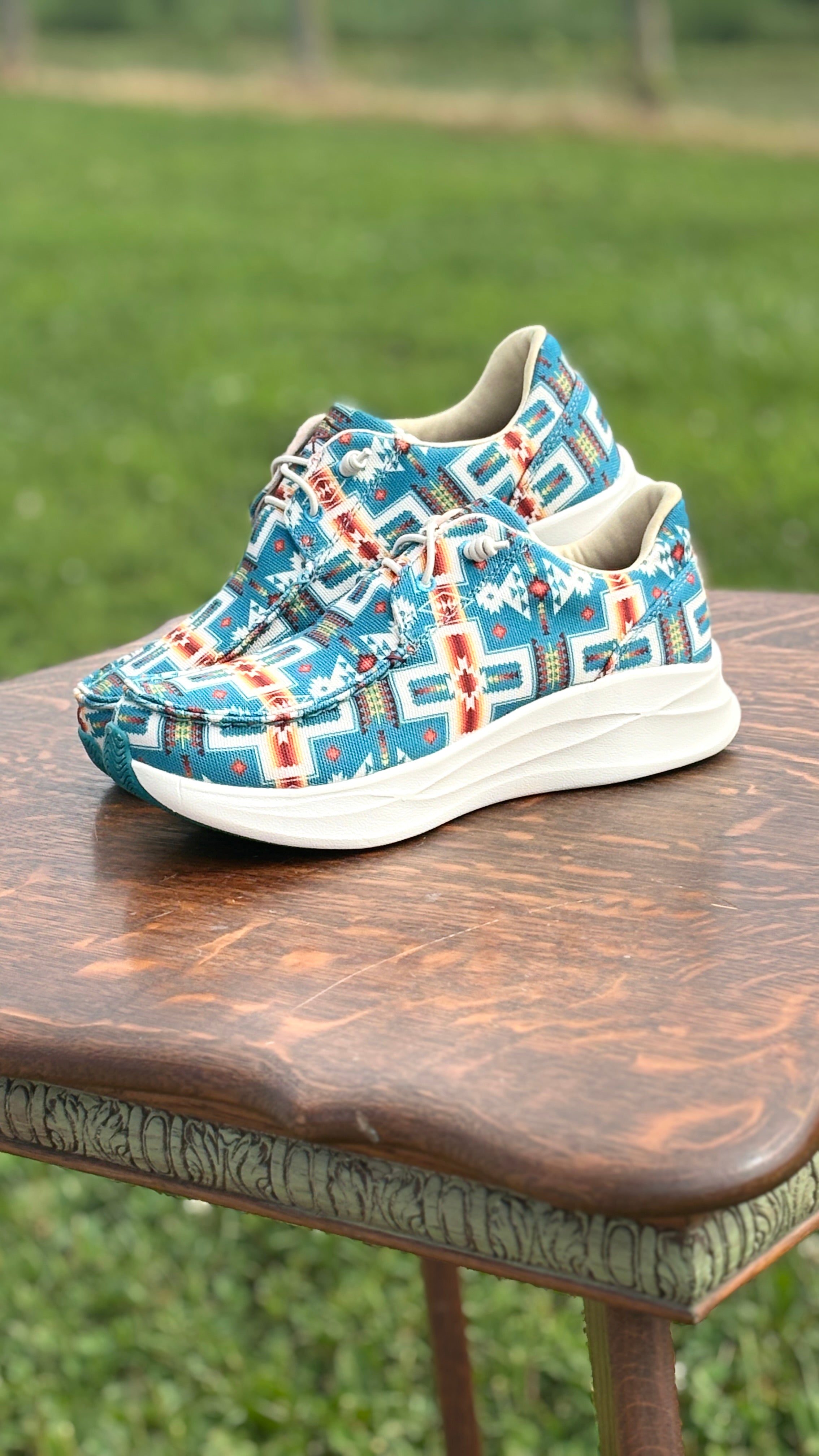 Feather X Casual Shoe by Twisted X ~ Aztec - Henderson's Western Store