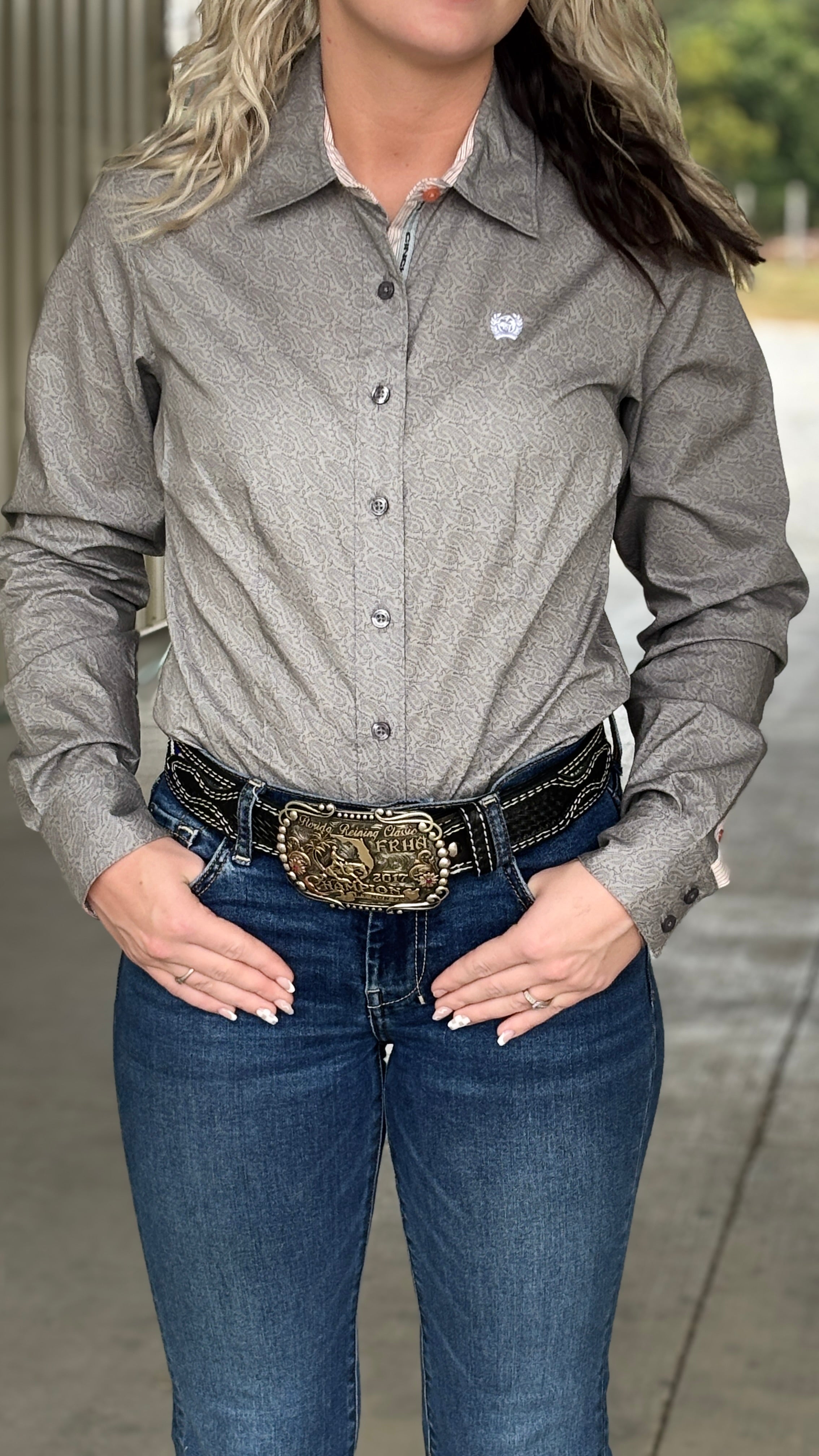 Ladies Cinch ~ Gray - Henderson's Western Store