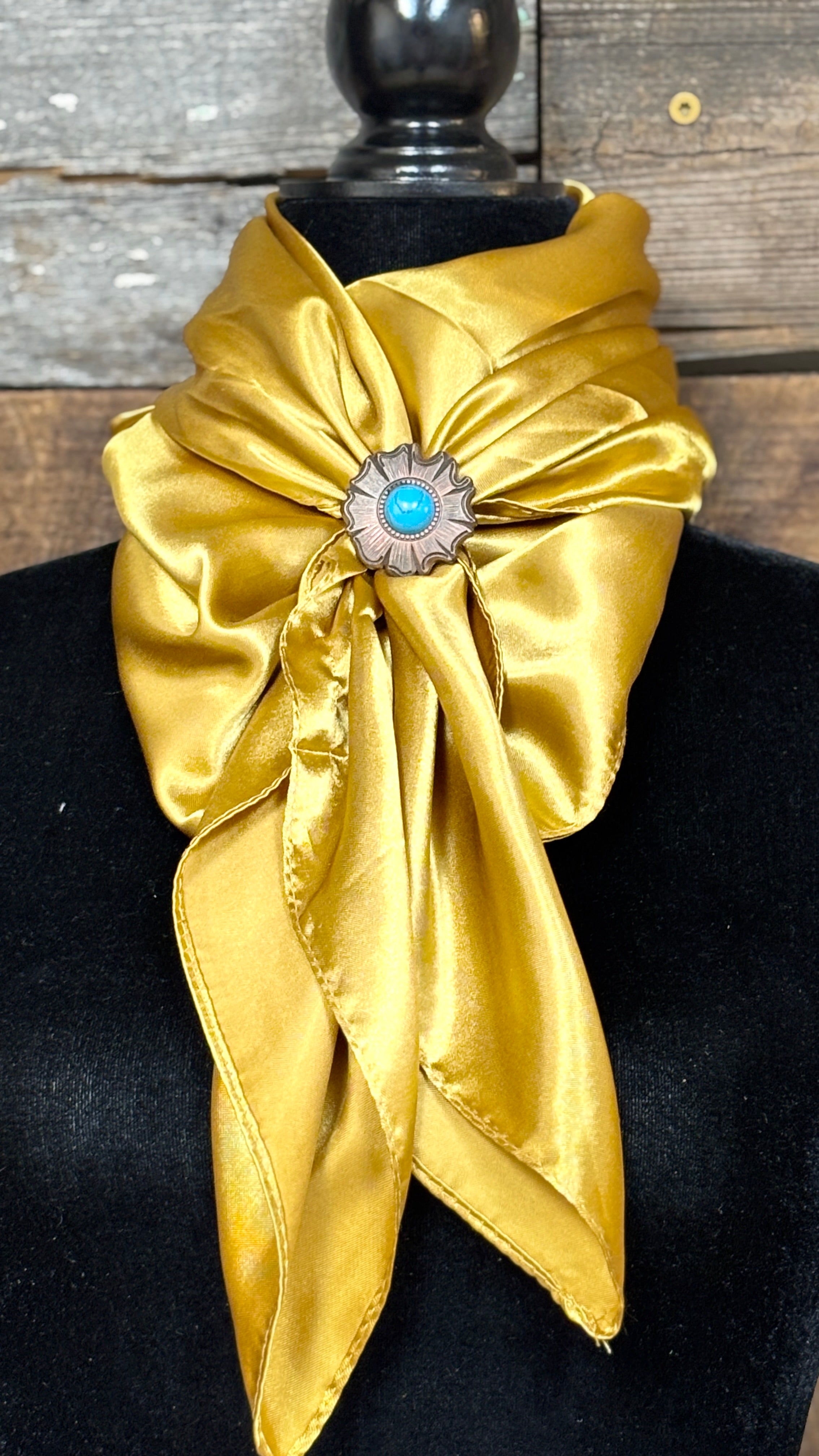 Rodeo Drive Wild Rags/Scarf ~ Mustard - Henderson's Western Store