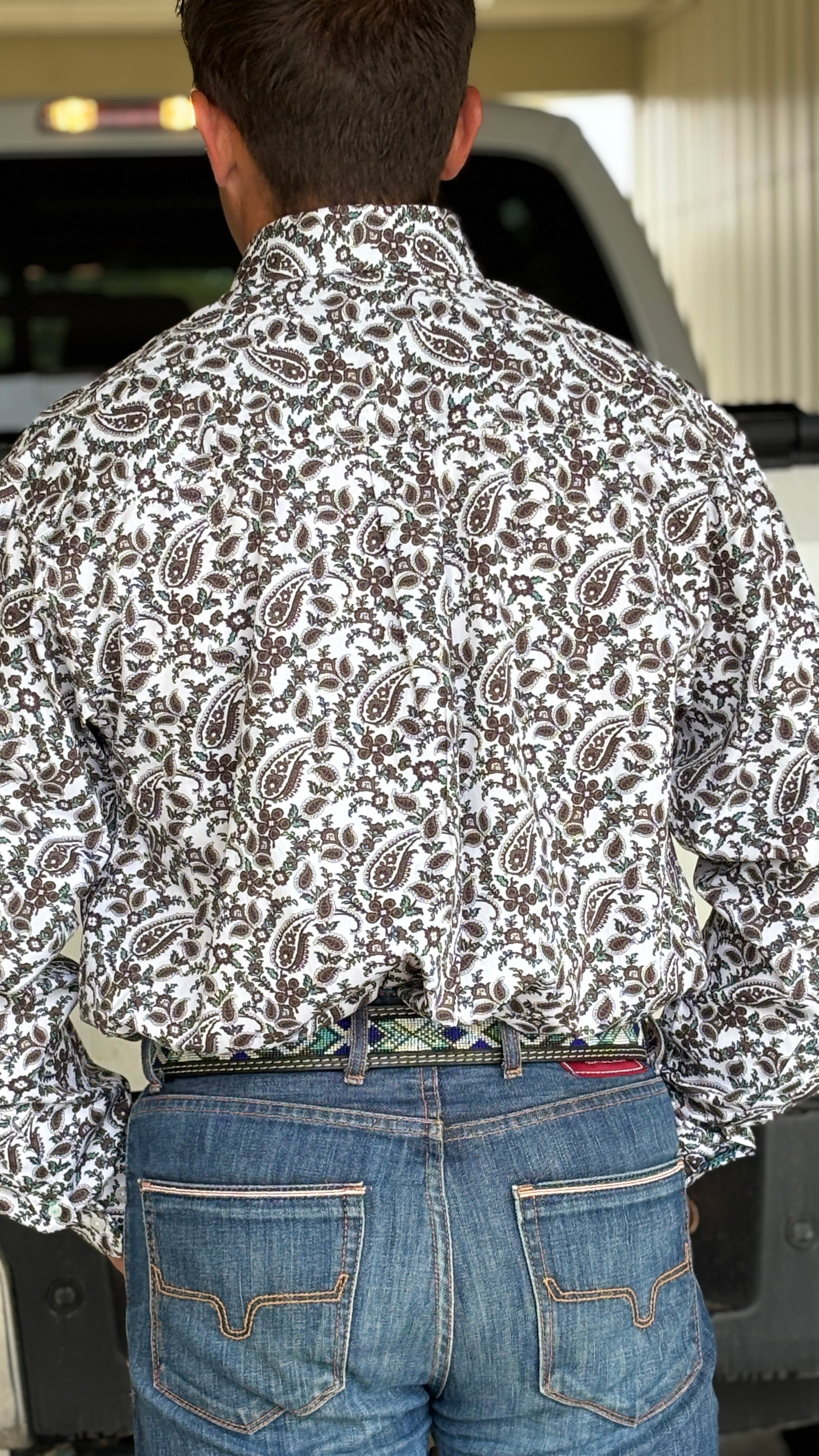 Cinch Plain Weave ~ White - Henderson's Western Store