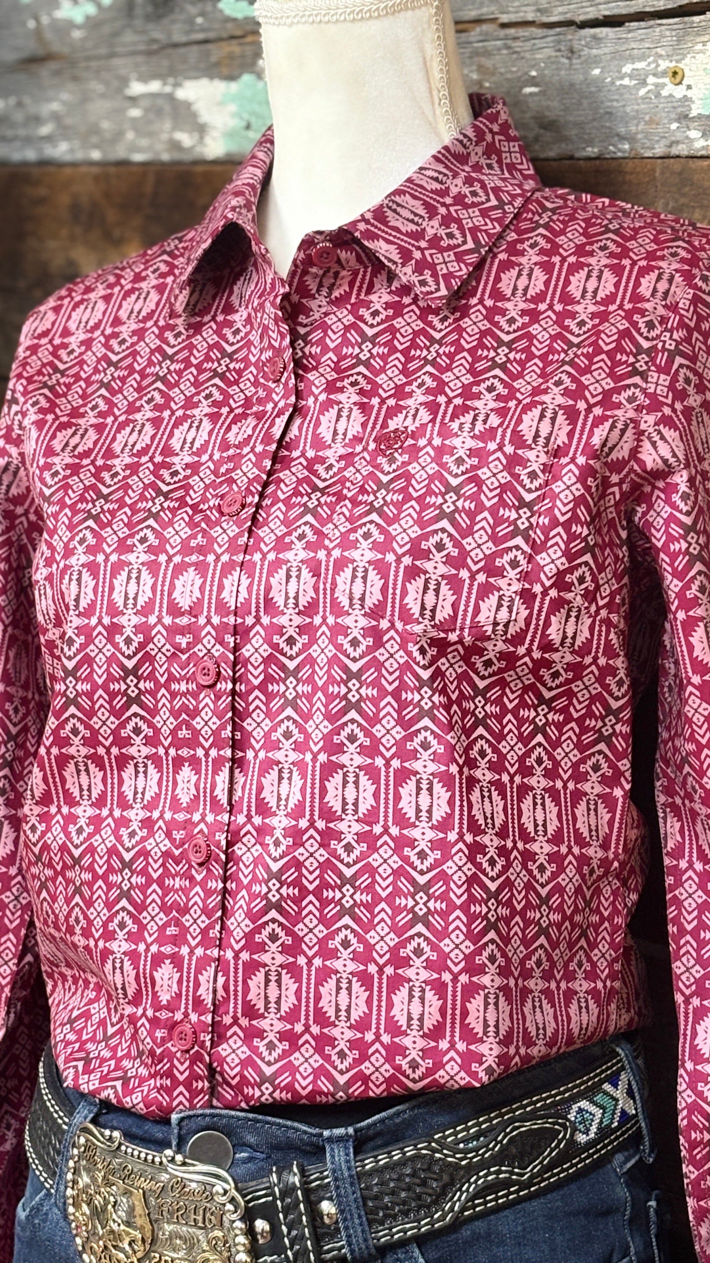 Kirby Stretch Shirt by Ariat ~ Alma - Henderson's Western Store