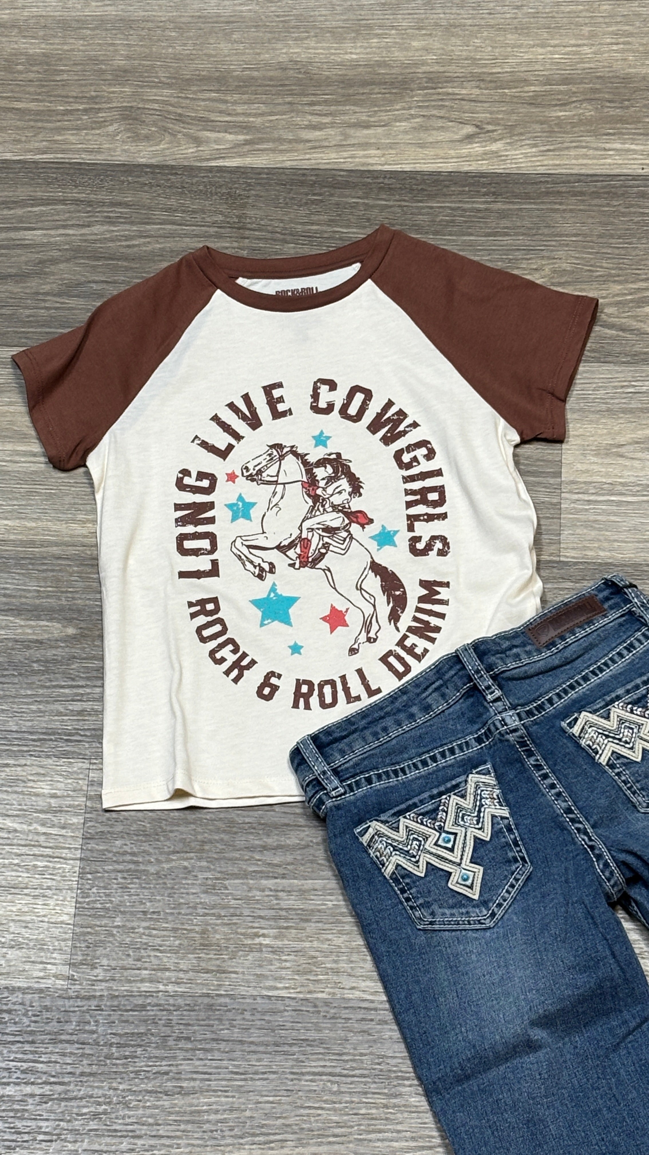 Long Live Cowgirls Tee by Rock & Roll - Henderson's Western Store