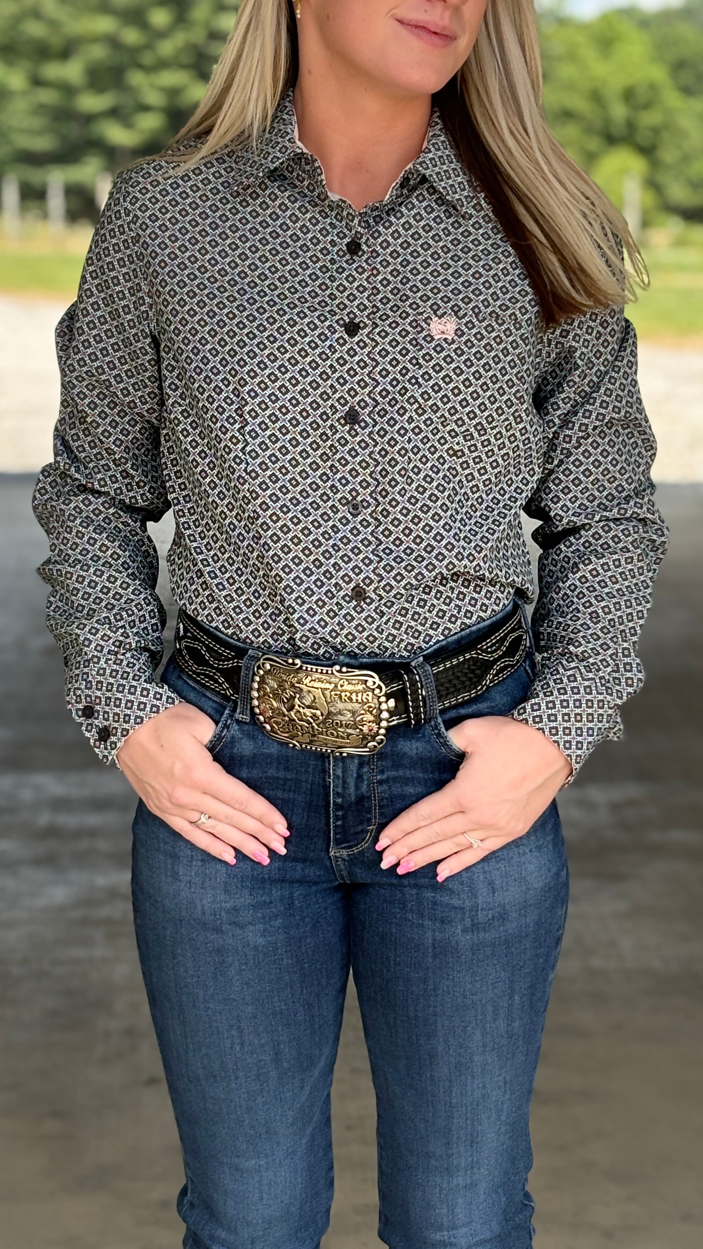 Ladies Cinch ~ Grey - Henderson's Western Store