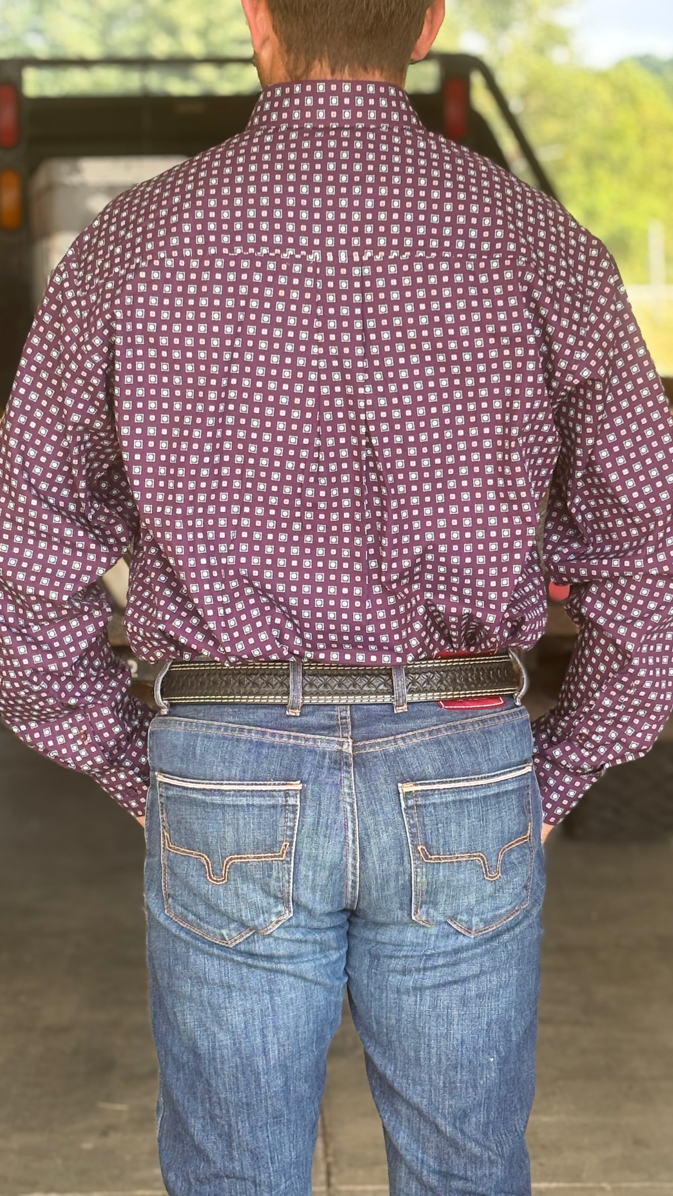 Cinch Plain Weave ~ Purple - Henderson's Western Store