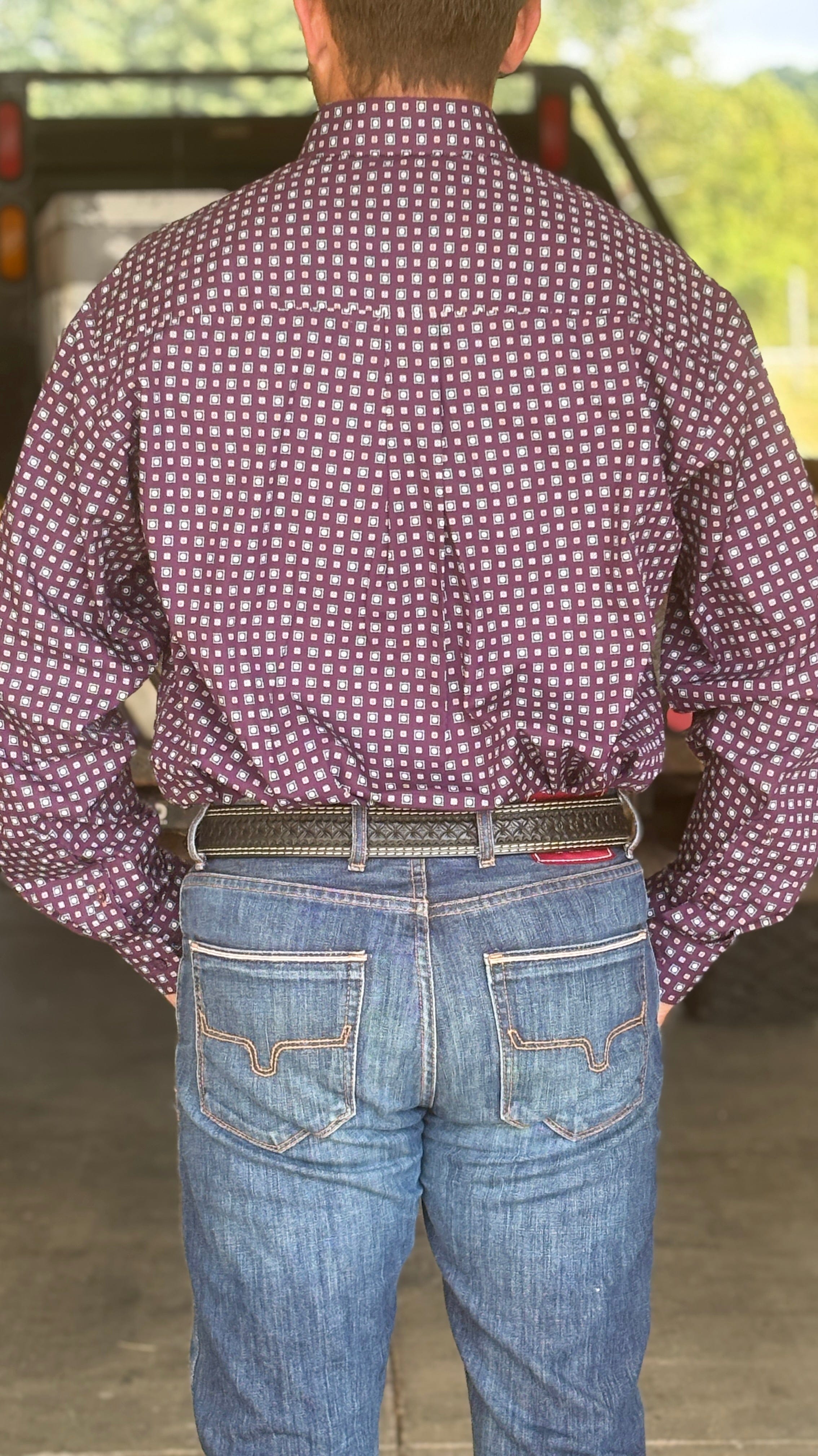 Cinch Plain Weave ~ Purple - Henderson's Western Store