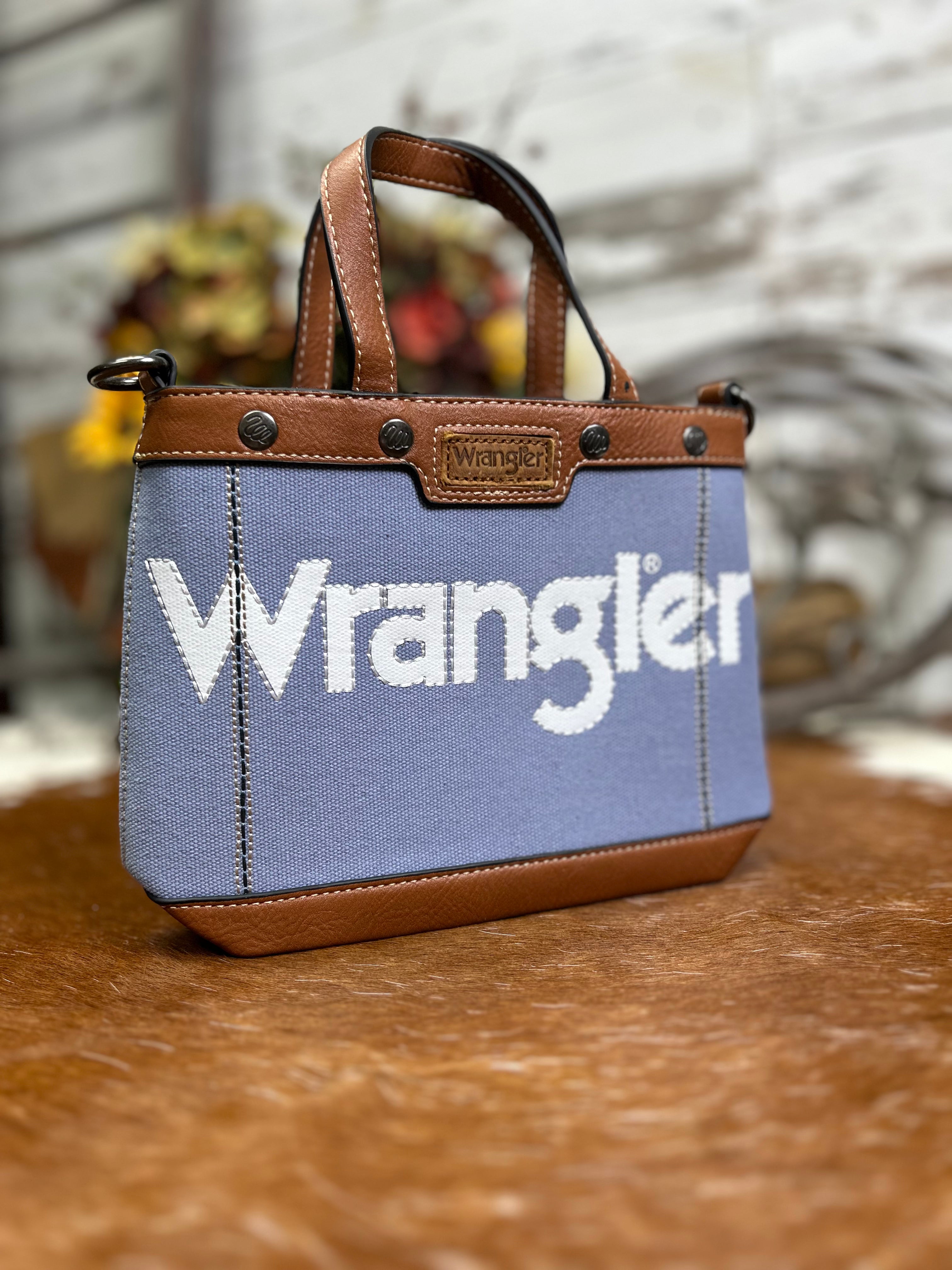 Wrangler Canvas Tote ~ Jean - Henderson's Western Store