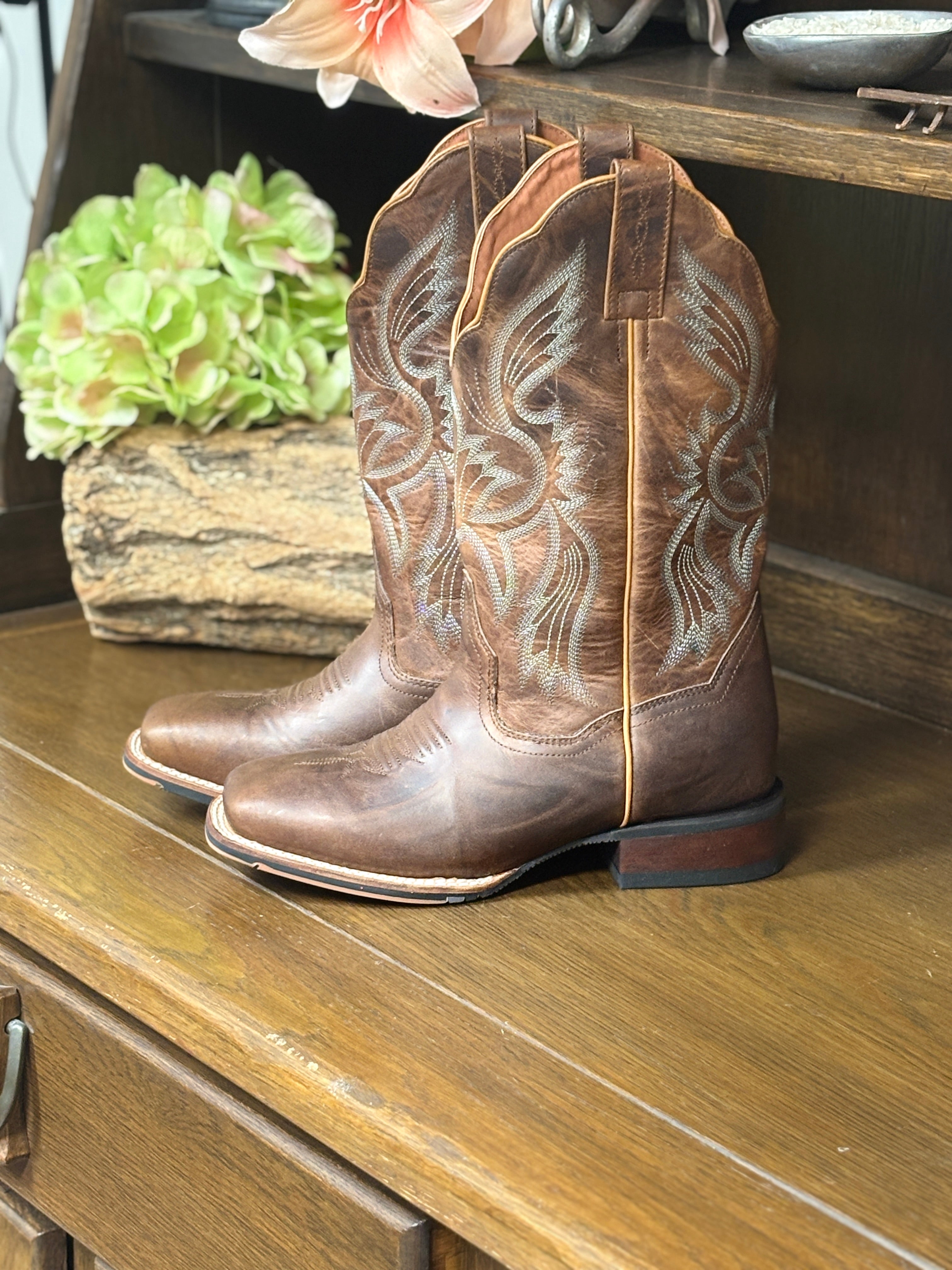 Jillian Leather Boots by Dan Post - Henderson's Western Store