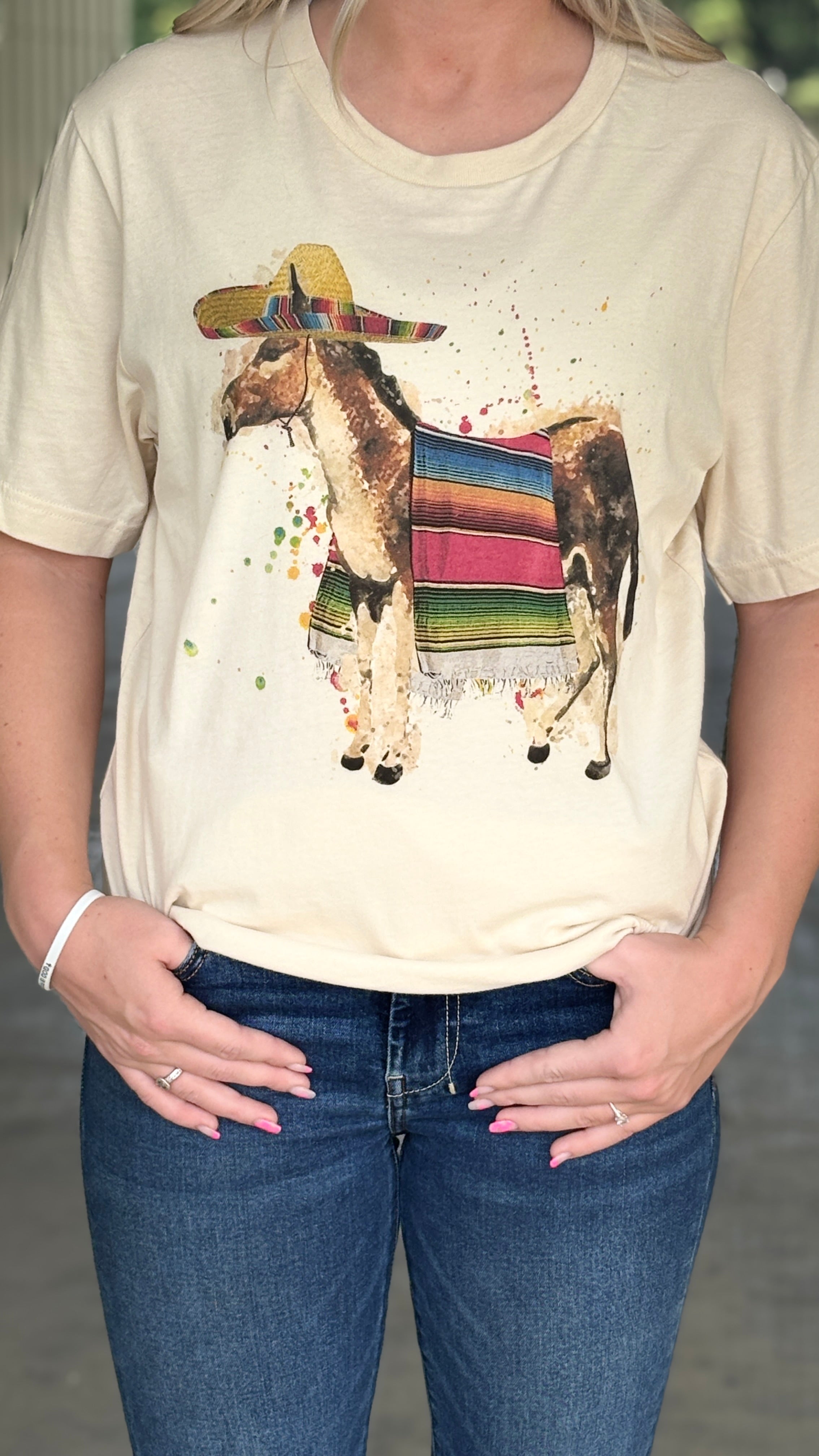 Fiesta Donkey Tee - Henderson's Western Store