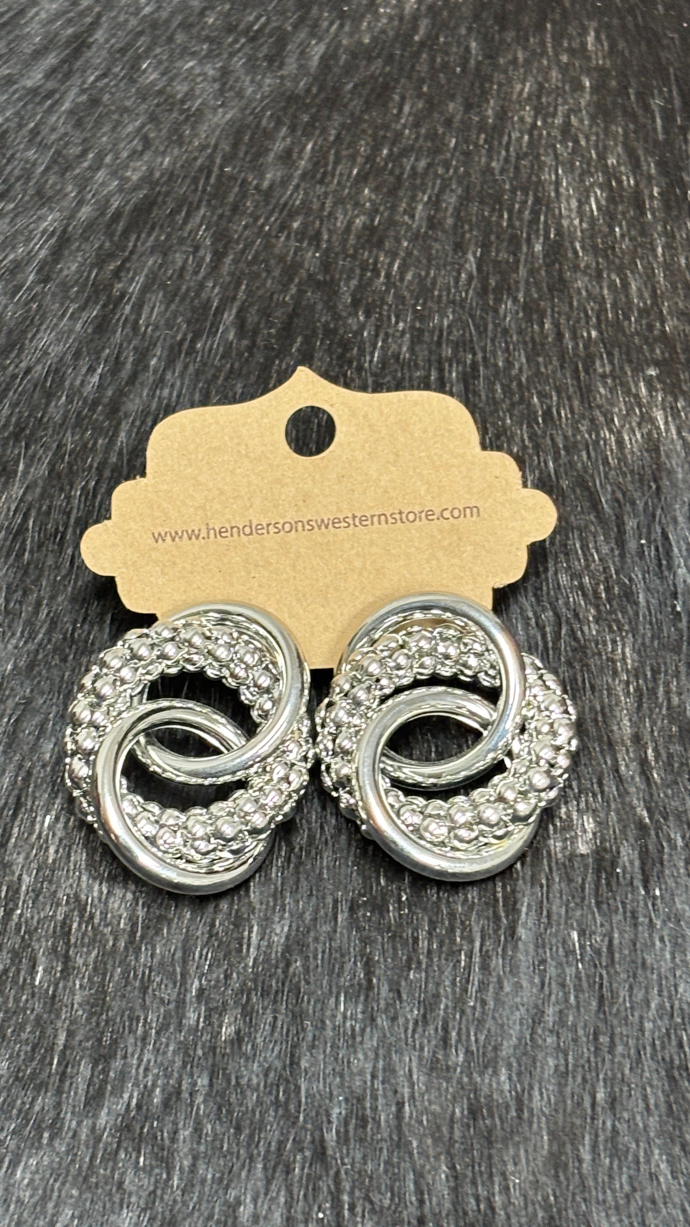 Silver Post Earrings - Henderson's Western Store