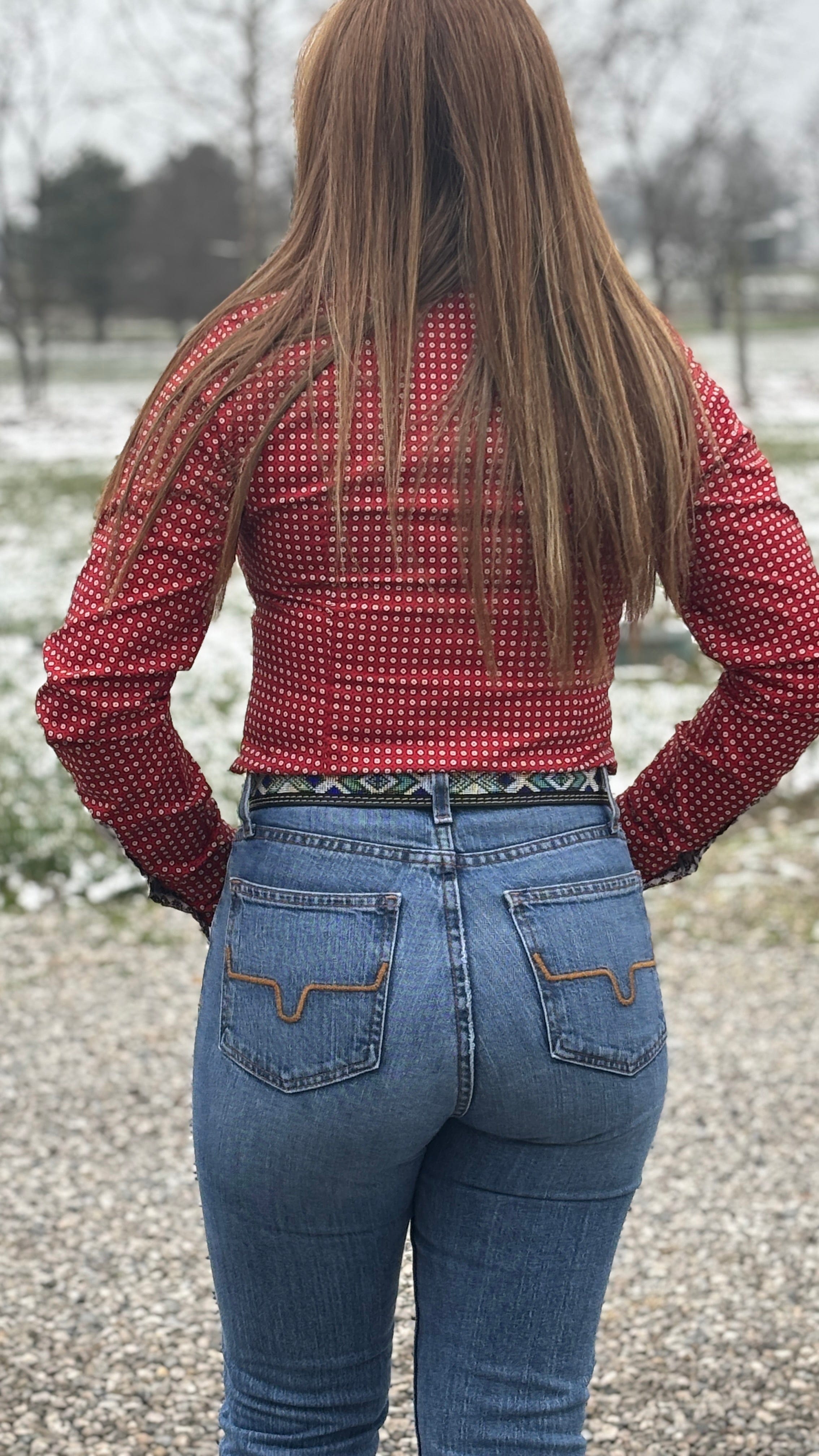 Ladies Cinch ~ Red - Henderson's Western Store