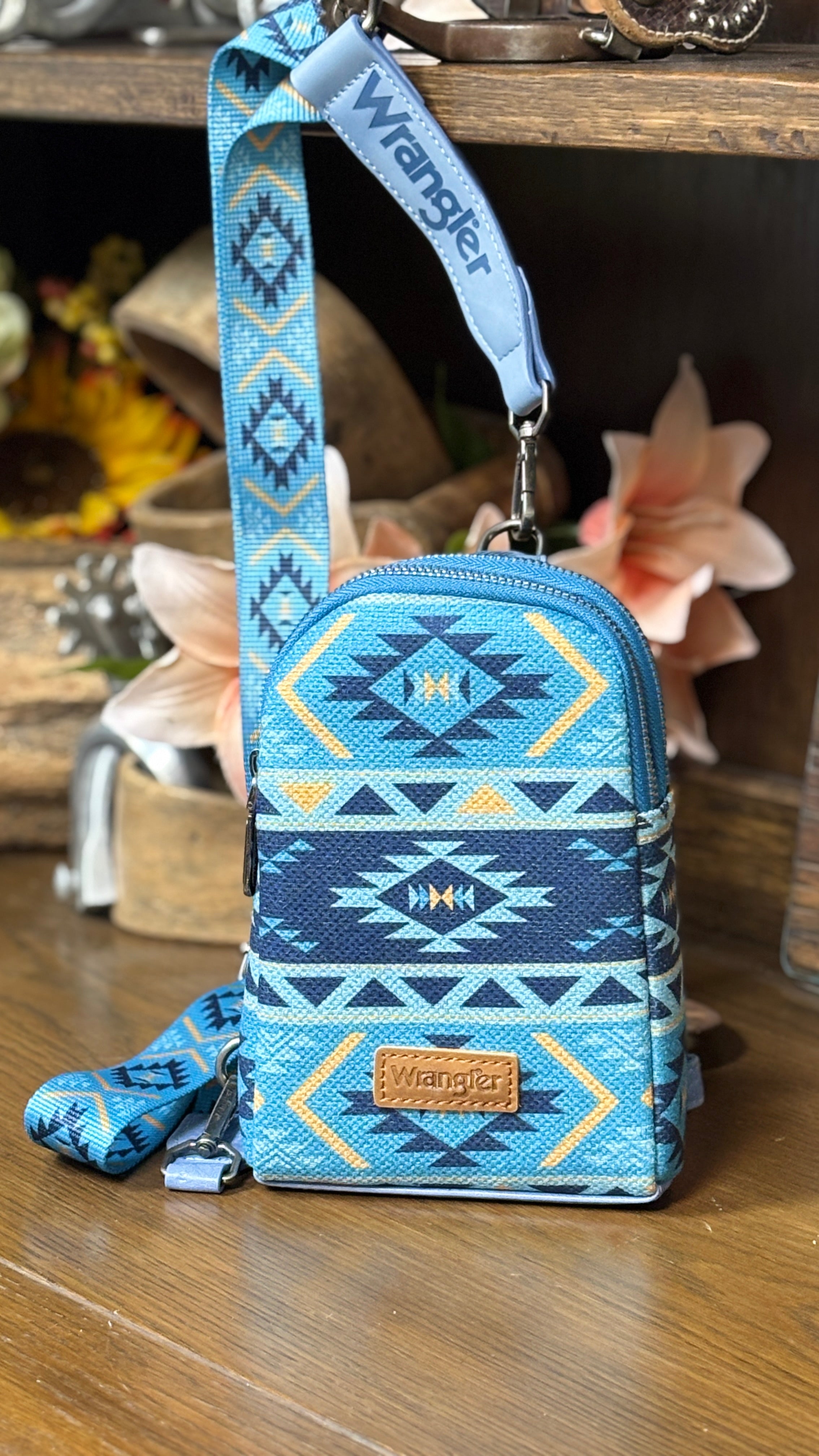 Wrangler Southwest Sling ~ Navy - Henderson's Western Store