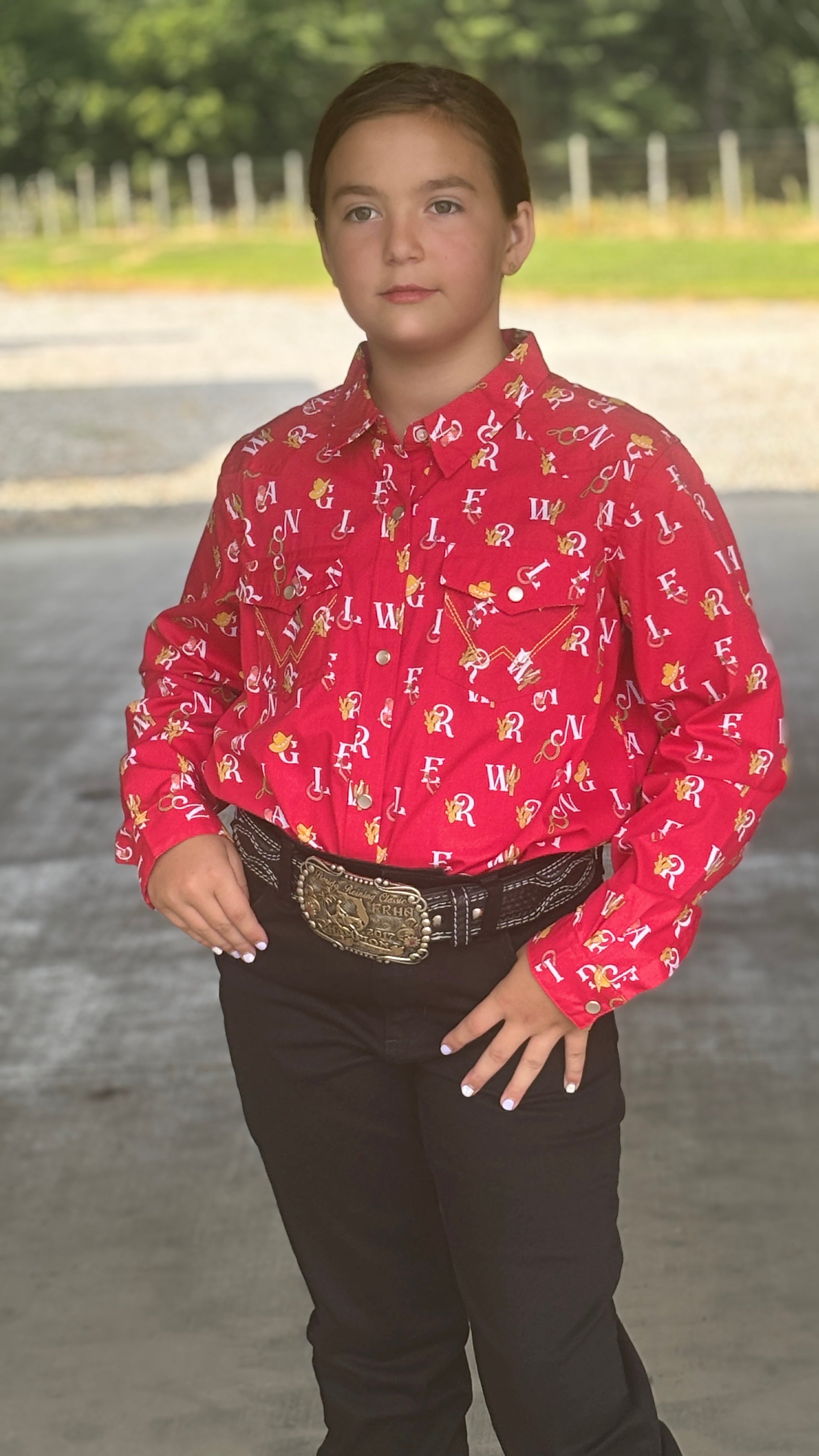 Girl's Wrangler Shirt - Henderson's Western Store